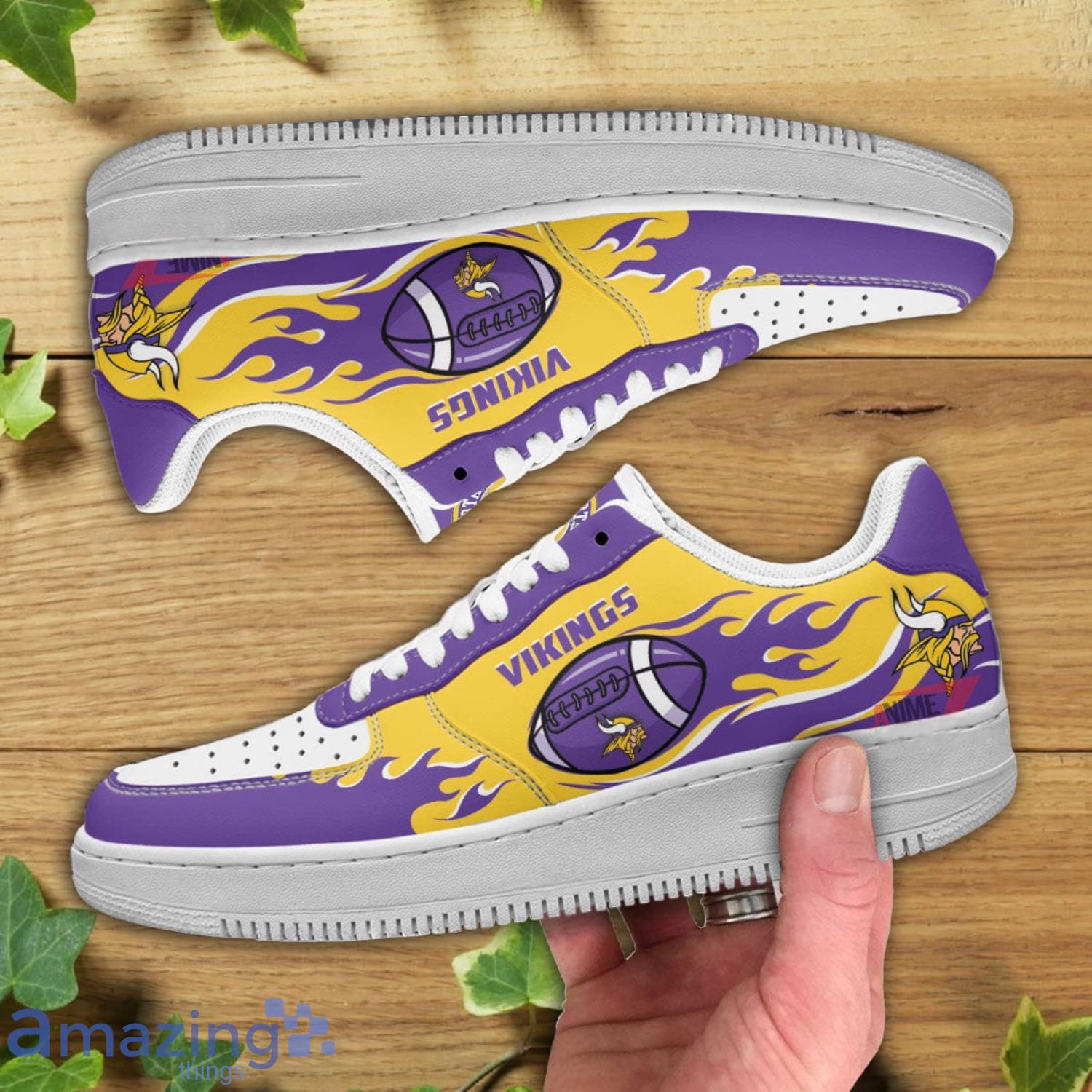 Minnesota Vikings NFL Air Force Shoes Gift For Fans