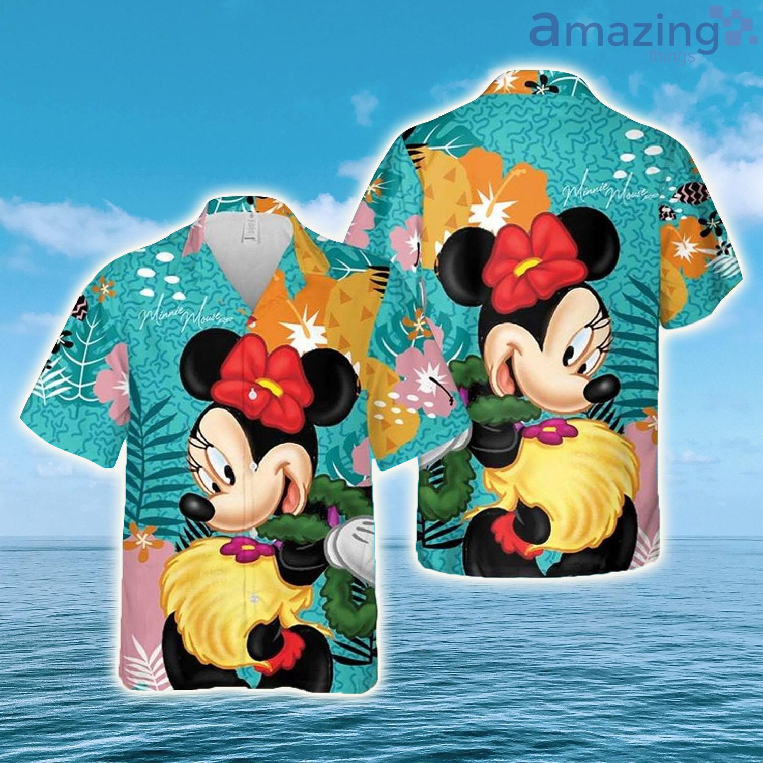 Minnie Mouse Disney Tropical Forest Disney Hawaiian Shirt - Minnie Mouse Disney Tropical Forest Disney Hawaiian Shirt