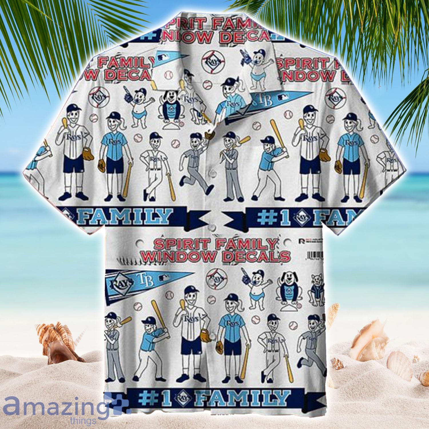 MLB Tampa Bay Rays Men Women Unisex Baseball Hawaiian Shirt - MLB Tampa Bay Rays Men Women Unisex Baseball Hawaiian Shirt