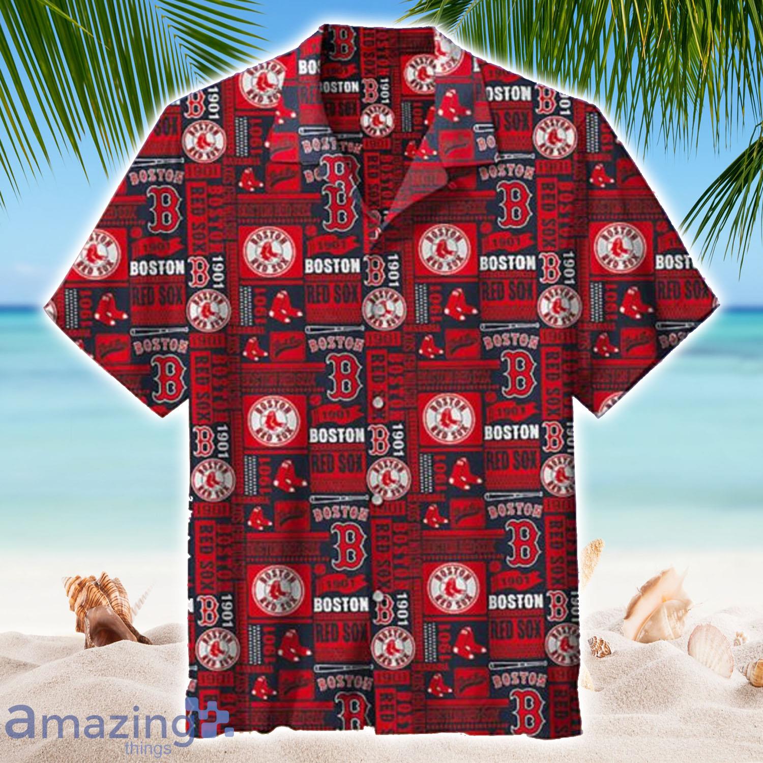 red sox hawaiian shirt