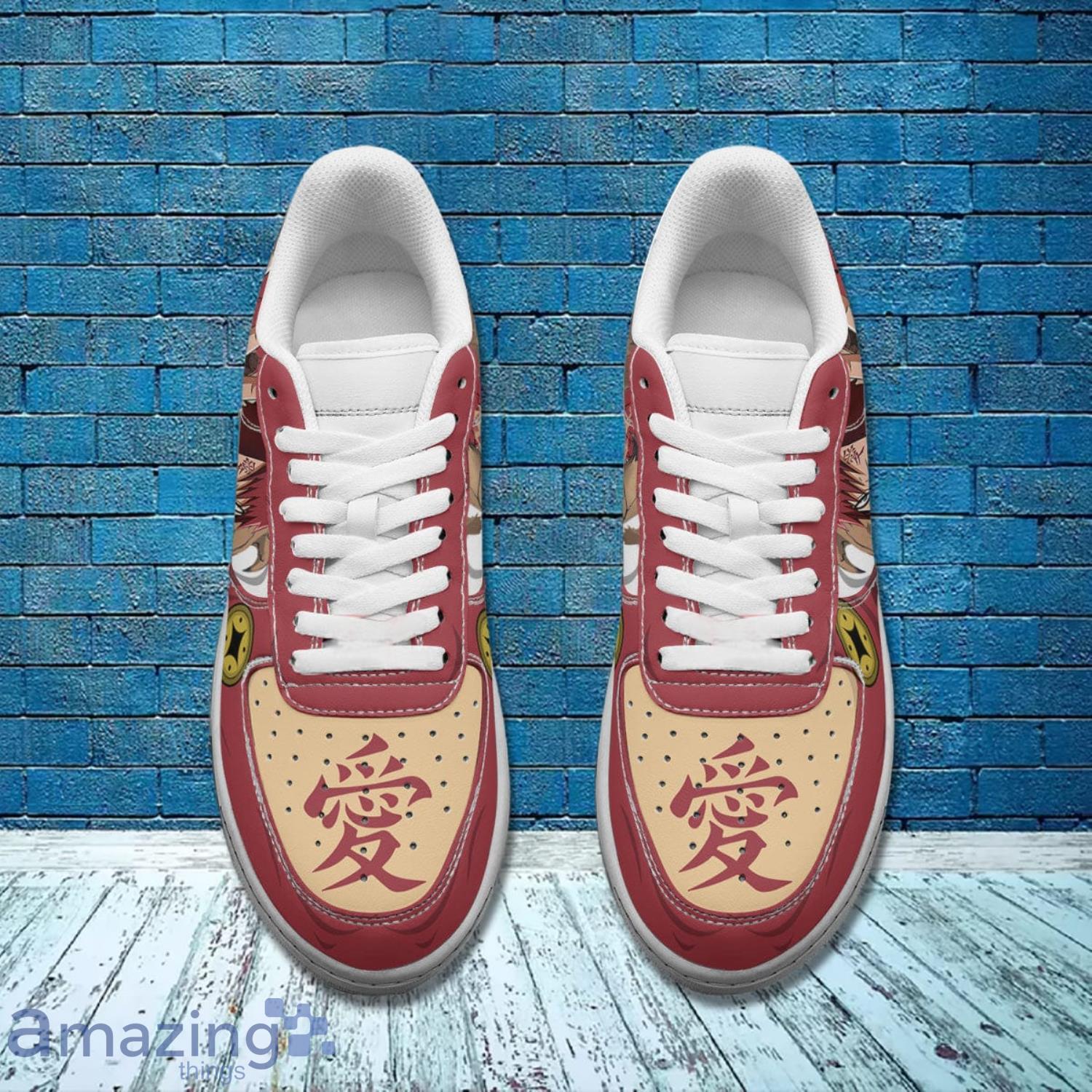 Naruto Gaara Air Force Shoes Gift For Anime's Fans image Naruto Gaara Air Force Shoes Gift For Animes Fans Product Photo 3