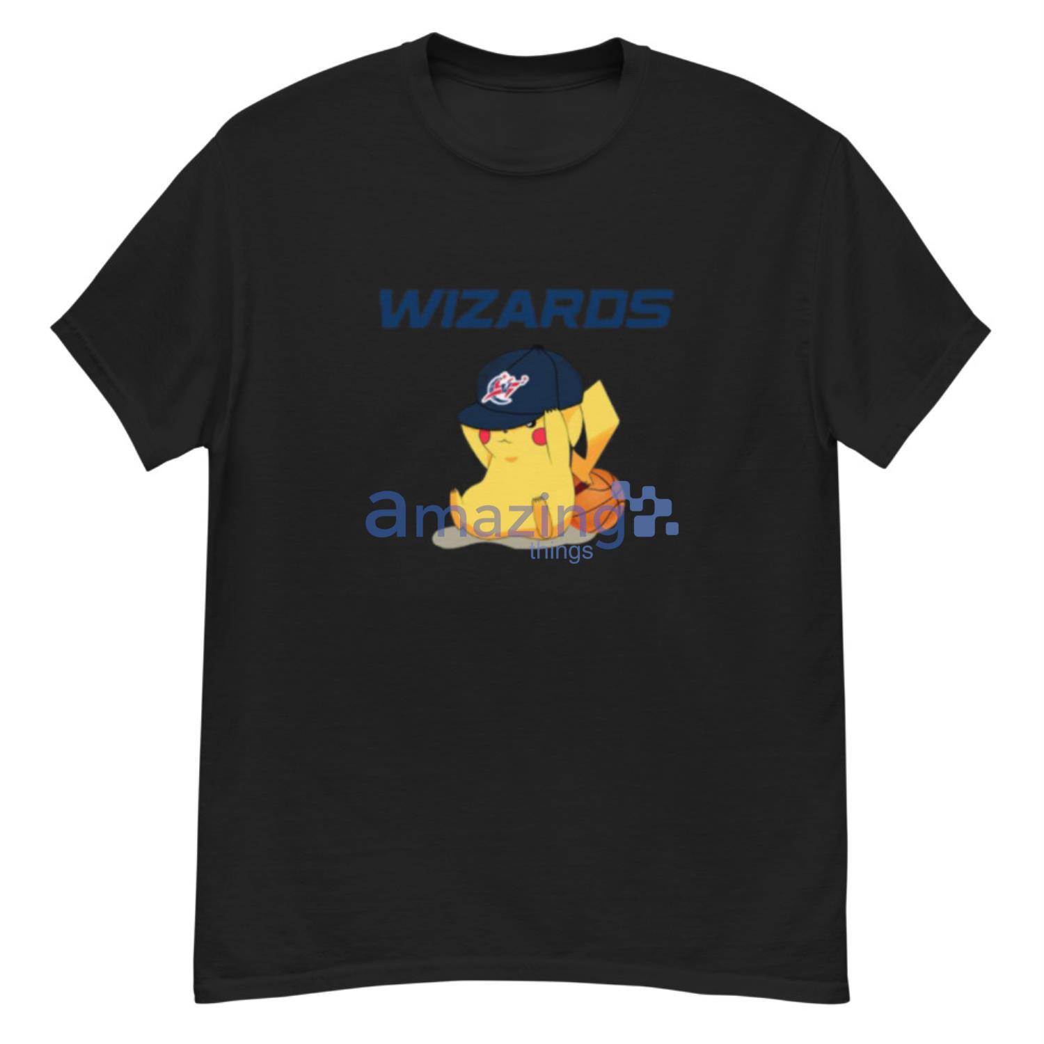 NBA Pikachu Basketball Sports Washington Wizards T Shirt - G500 Men’s Classic T-Shirt NBA Pikachu Basketball Sports Washington Wizards T Shirt - G500 Men’s Classic T-Shirt