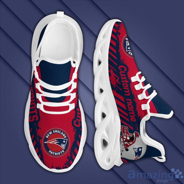 New England Patriots American Football Team Custom Name Max Soul Sneakers Running Shoes