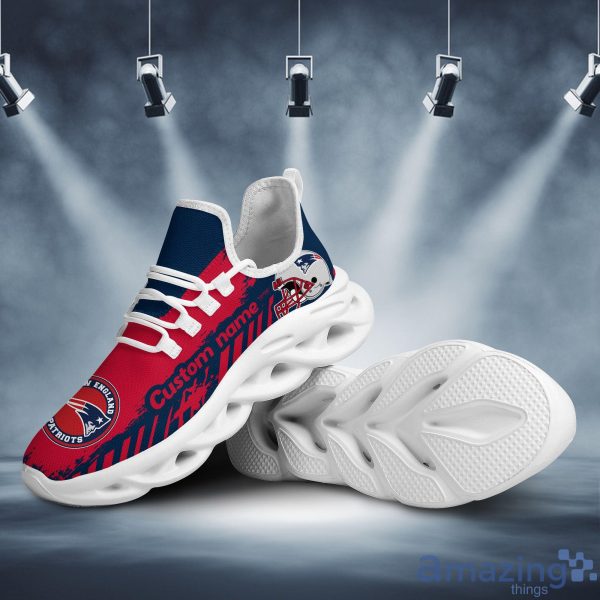 New England Patriots American Football Team Custom Name Max Soul Sneakers Running Shoes