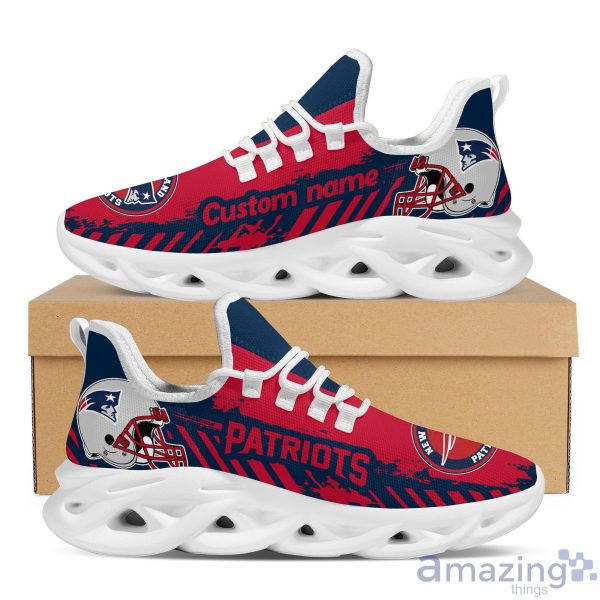 New England Patriots American Football Team Custom Name Max Soul Sneakers Running Shoes