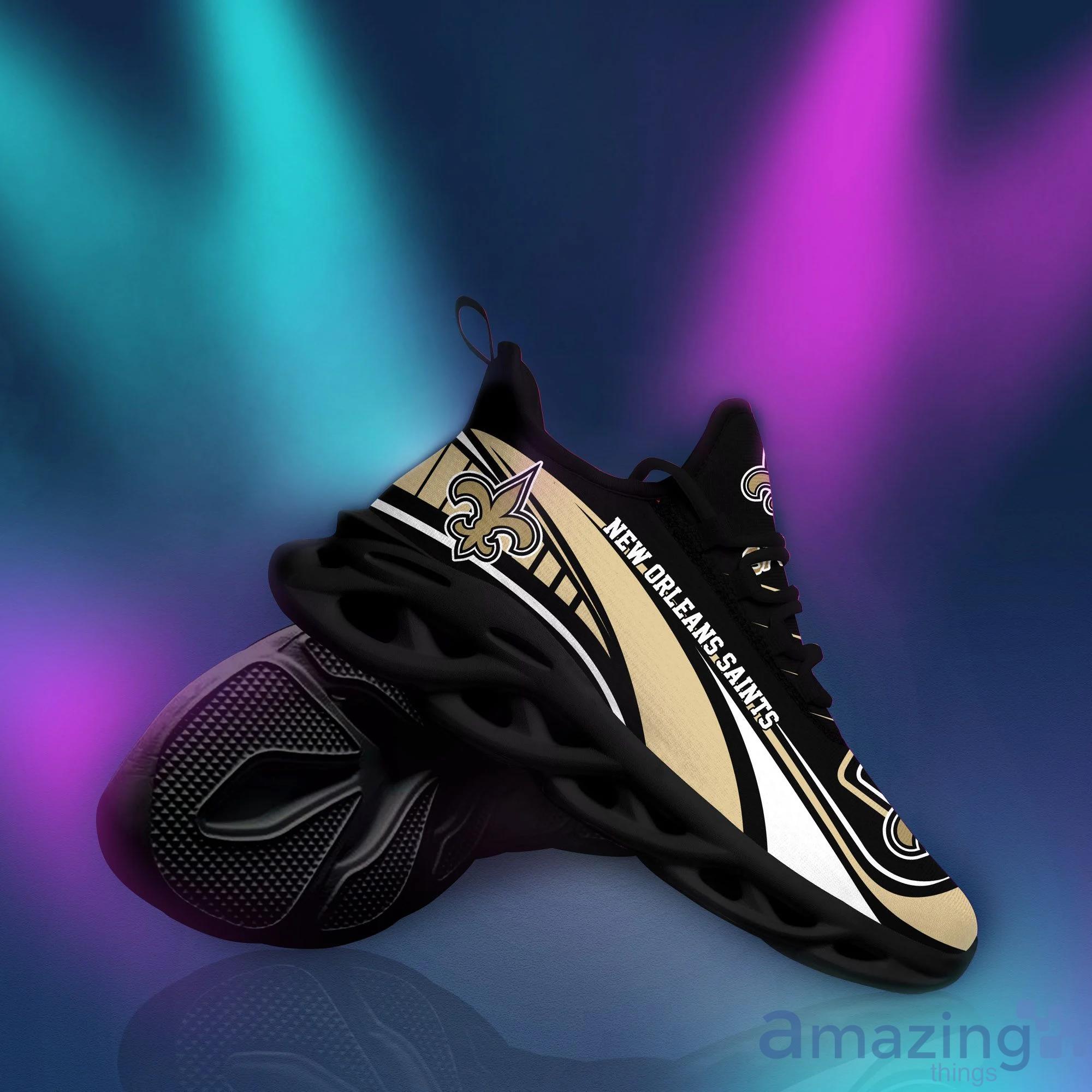 New Orleans Saints Cool Max Soul Sneakers Running Shoes