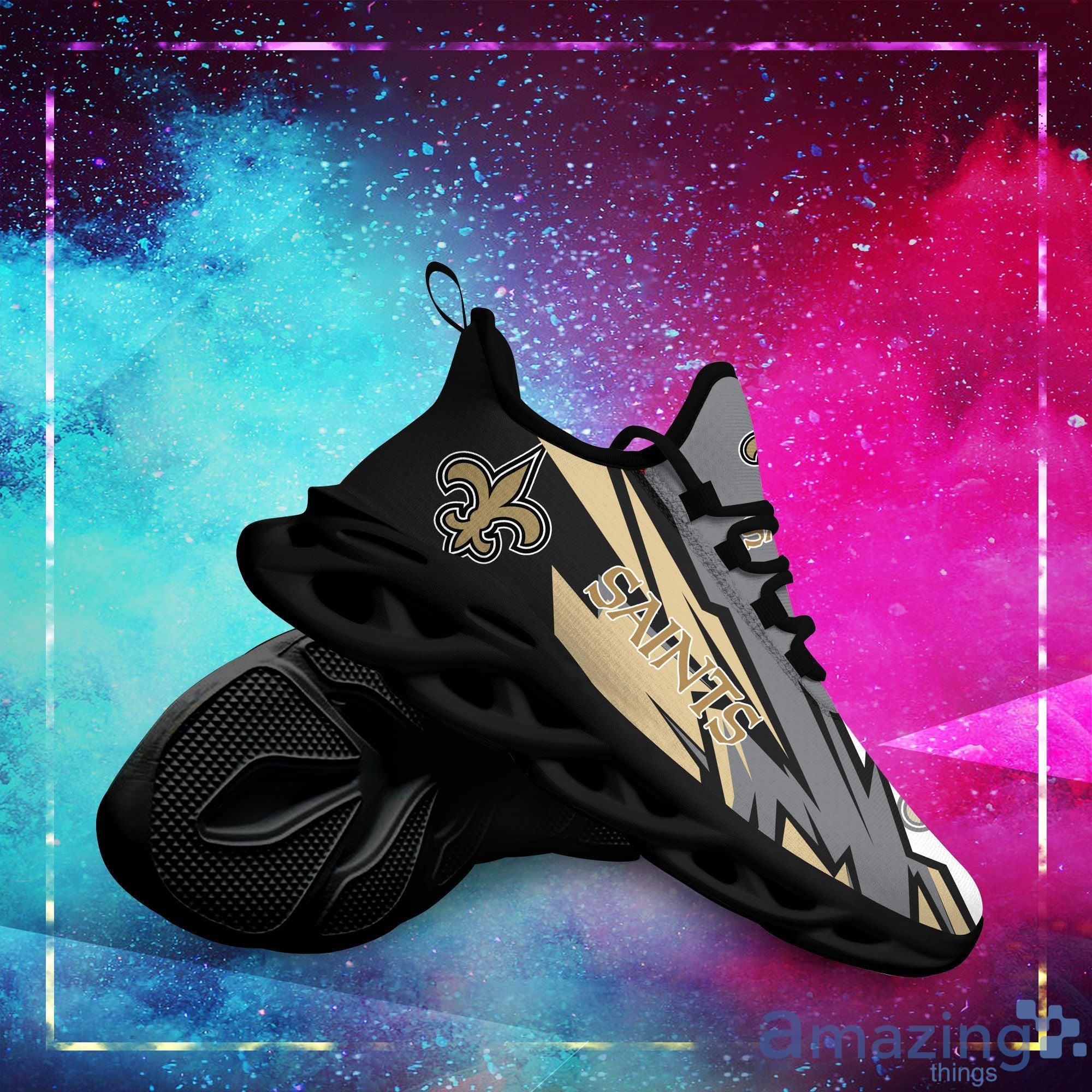 New Orleans Saints Max Soul Sneaker Running Shoes Product Photo 1