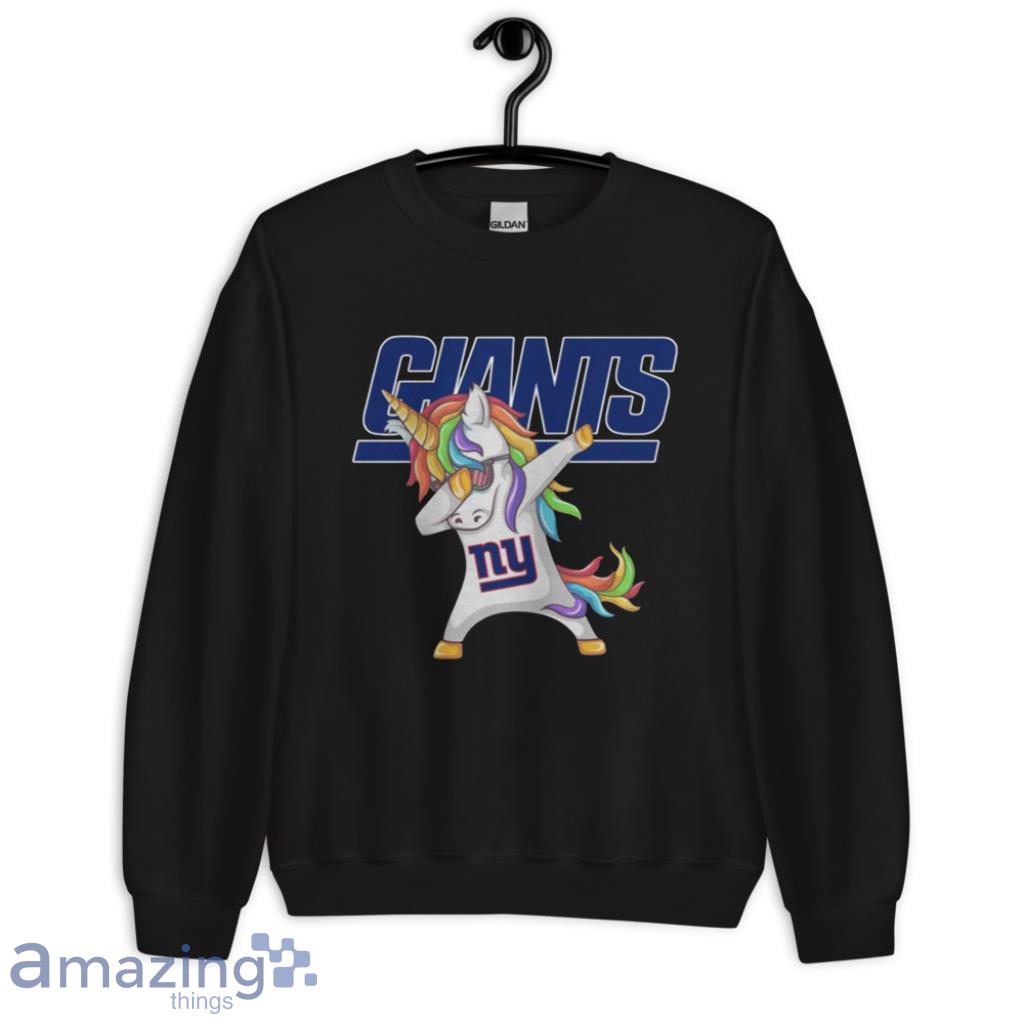 New York Giants NFL Football Funny Unicorn Dabbing Sports For Fans T Shirt