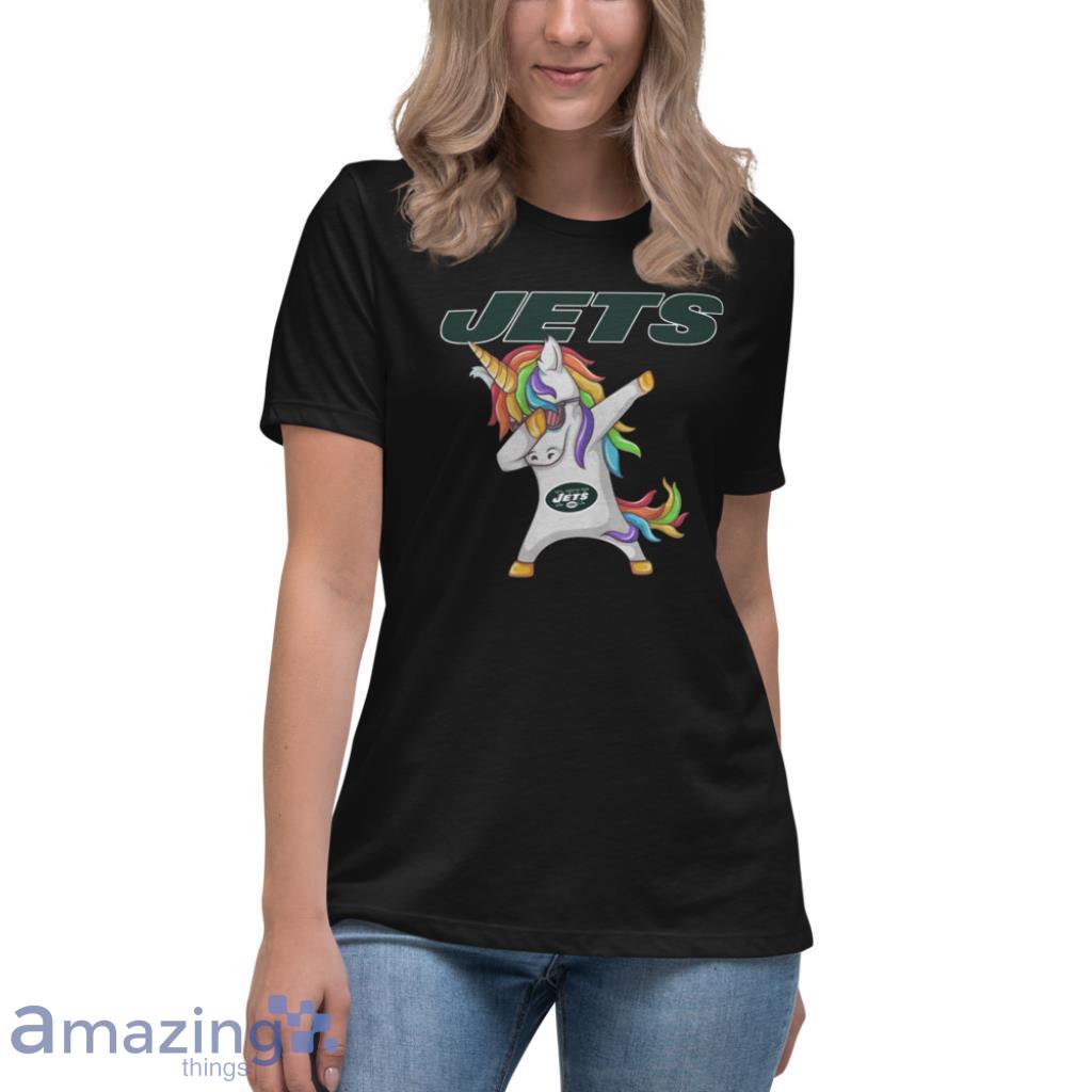 New York Jets NFL Football Funny Unicorn Dabbing Sports For Fans T