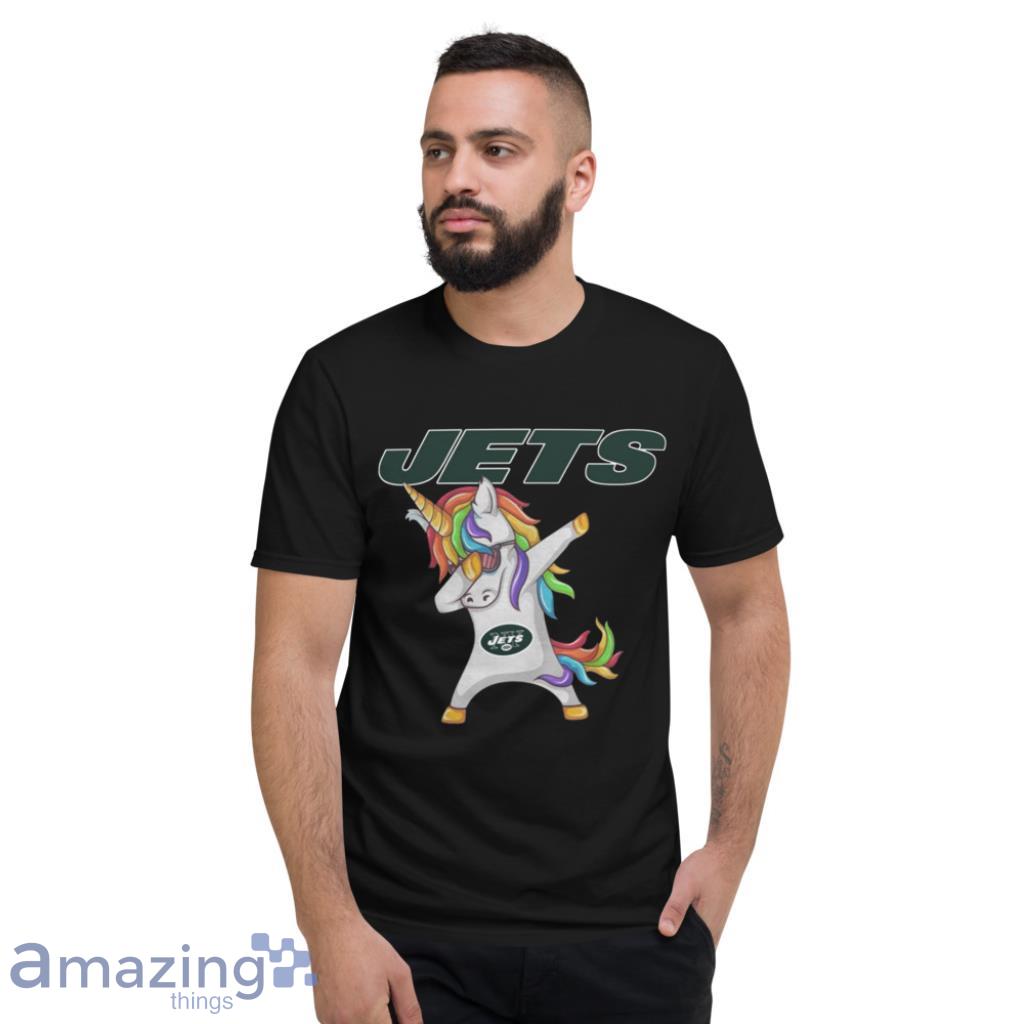 Funny Unicorn Dabbing New York Jets Nfl Football Shirt