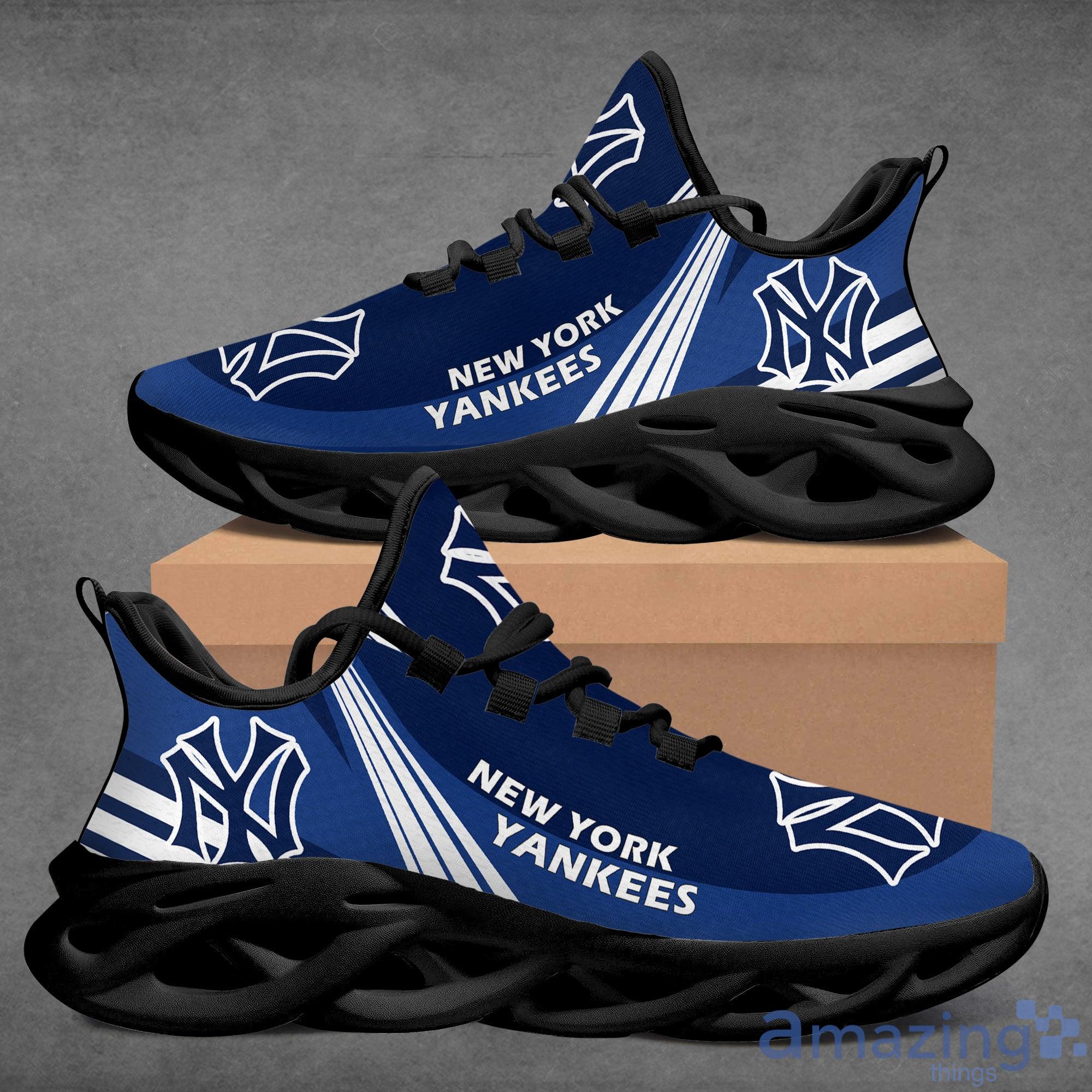 Mlb New York Yankees Air Jordan 4 Sneakers Shoes For Men And Women