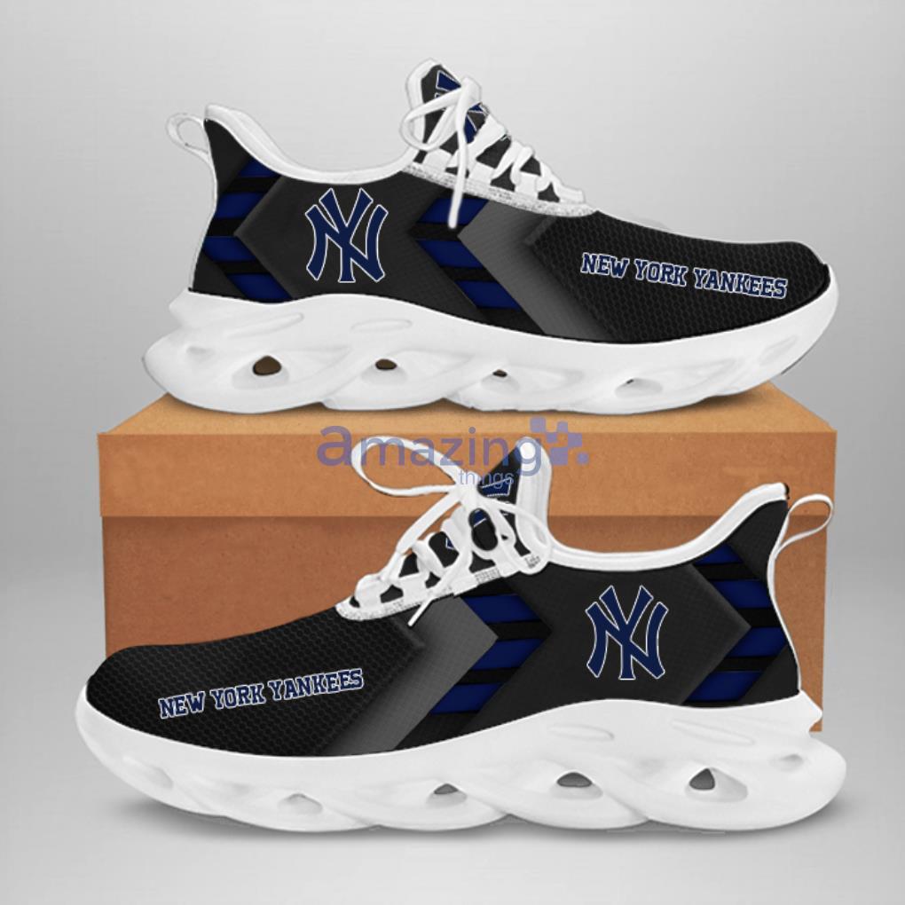 New York Yankees Max Soul Sneaker Running Shoes For Fans