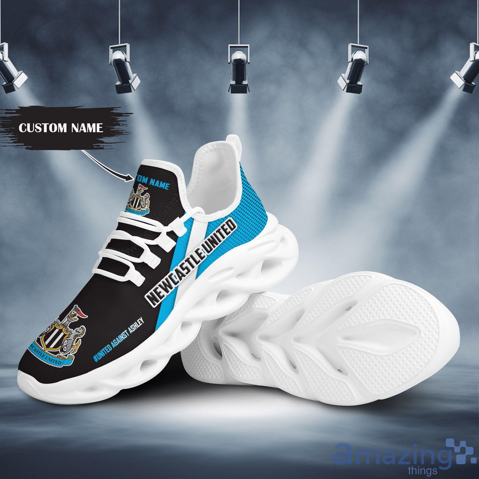 Newcastle United Custom Name Max Soul Sneakers Running Shoes image Newcastle United Custom Name Max Soul Sneakers Running Shoes