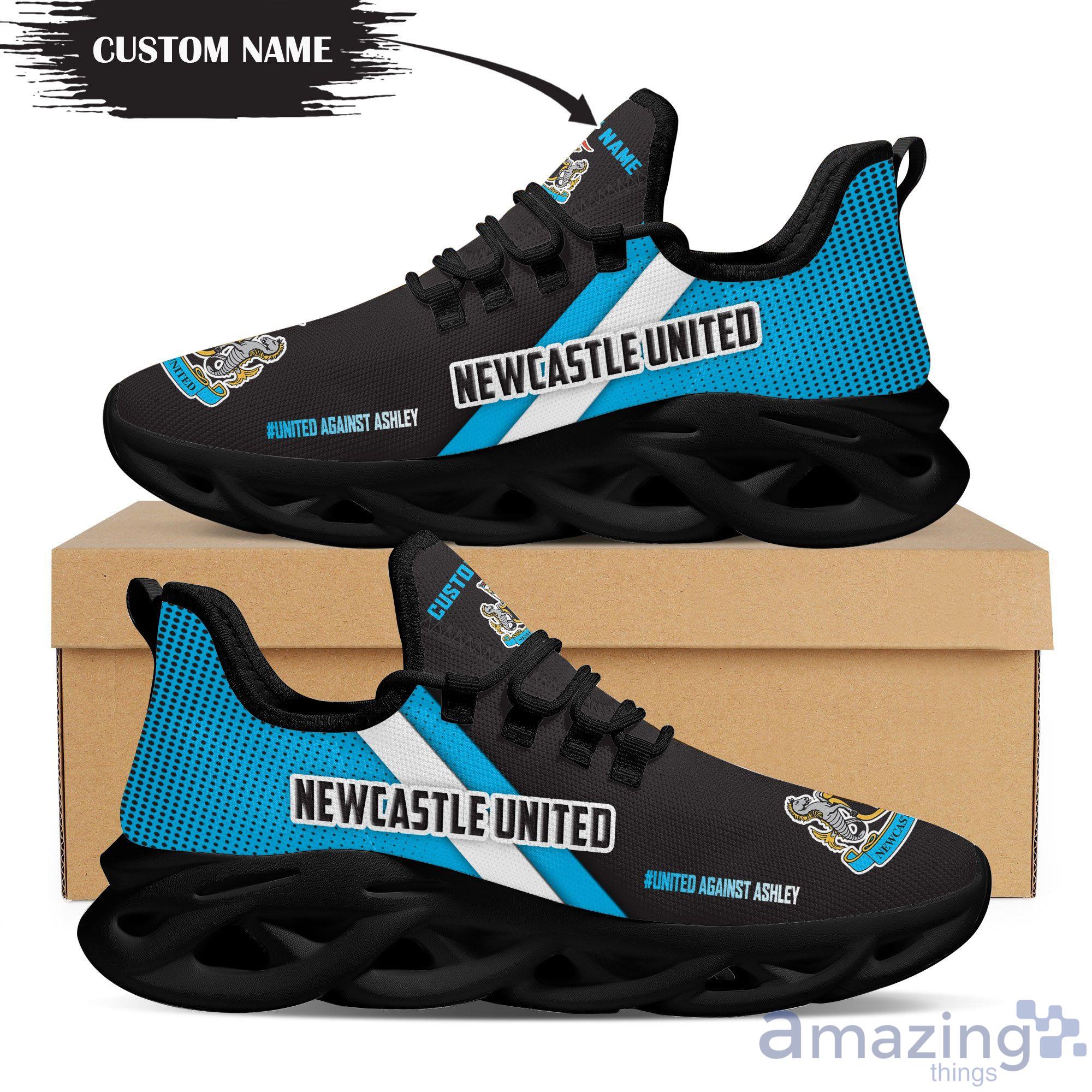 Newcastle United Custom Name Max Soul Sneakers Running Shoes image Newcastle United Custom Name Max Soul Sneakers Running Shoes
