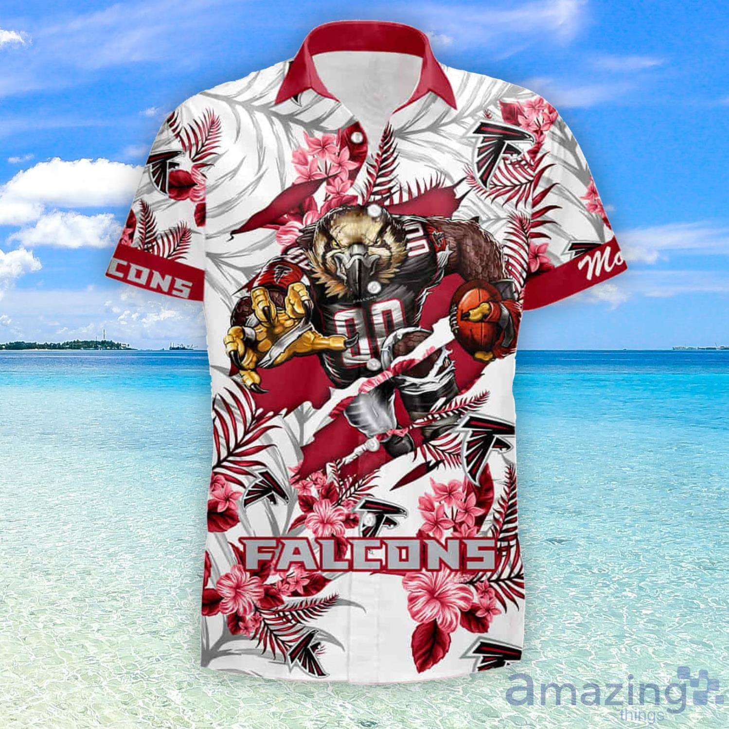 Nfl Atlanta Falcons Hawaii Summer Hawaiian Shirt Product Photo 1