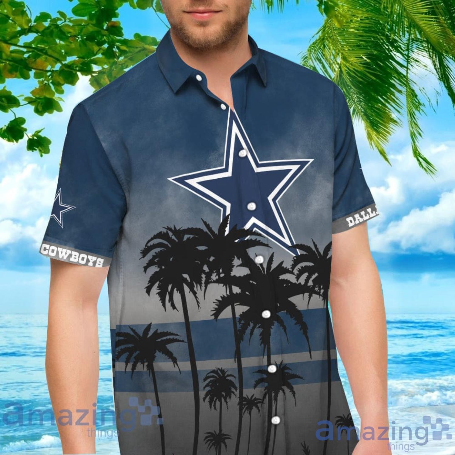 NFL Dallas Cowboys Coconut Hawaiian Shirt For Men And Women Product Photo 1