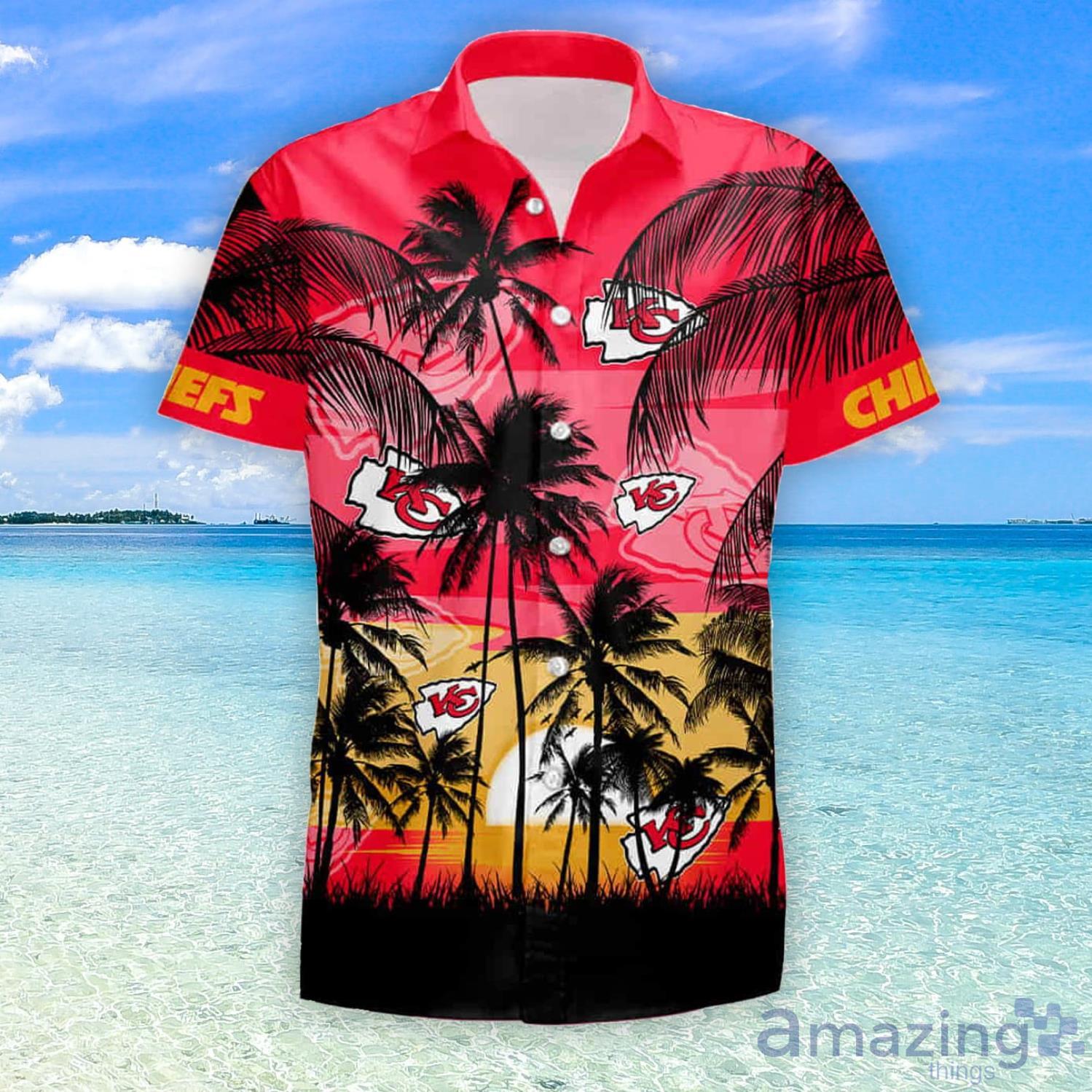 Nfl Kansas City Chiefs Tropical Hawaii Summer Hawaiian Shirt