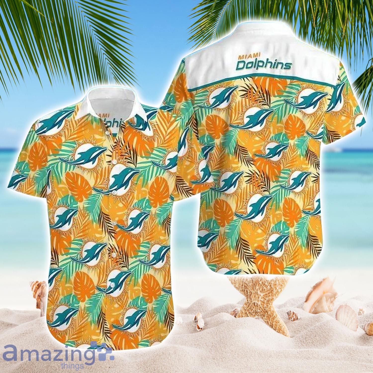 Miami Dolphins NFL Beach Summer Hawaiian Shirt Gifts For Sports