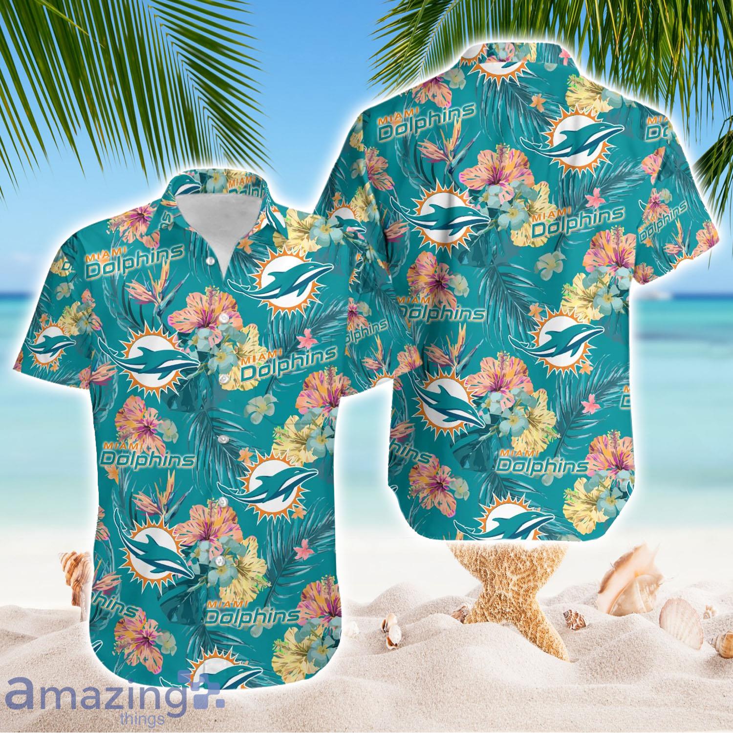 Miami Dolphins Nfl Summer Beach Hawaiian Shirt