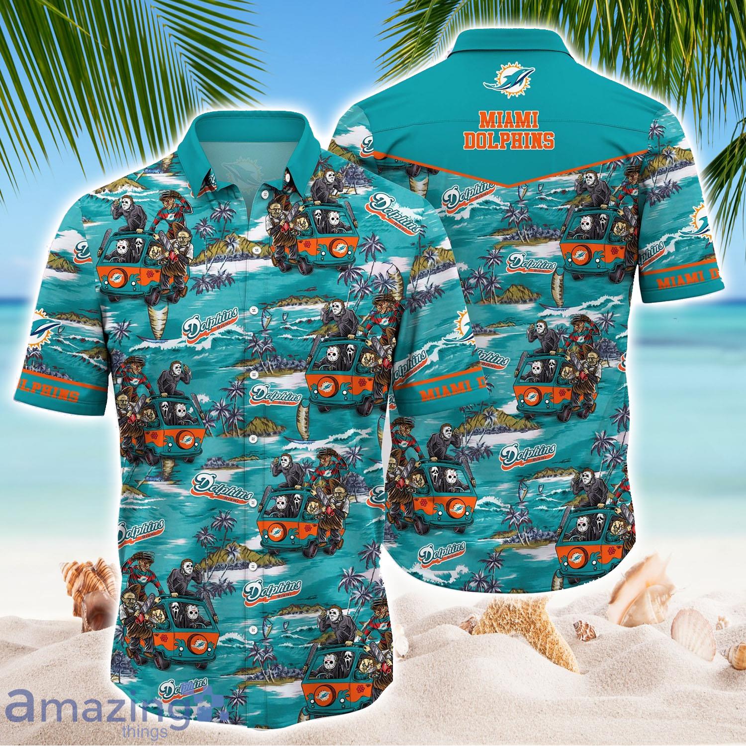 NFL Miami Dolphins Killer Team Hot Trending Hawaiian Shirt - NFL Miami Dolphins Killer Team Hot Trending Hawaiian Shirt