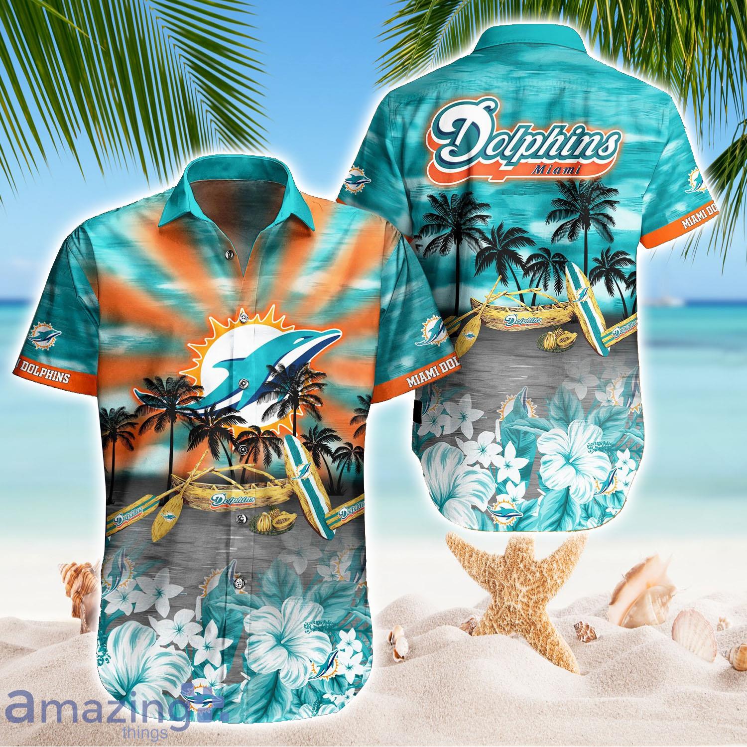 Miami Dolphins Hawaiian Shirt Short T Shirt Lover New Summer Miami