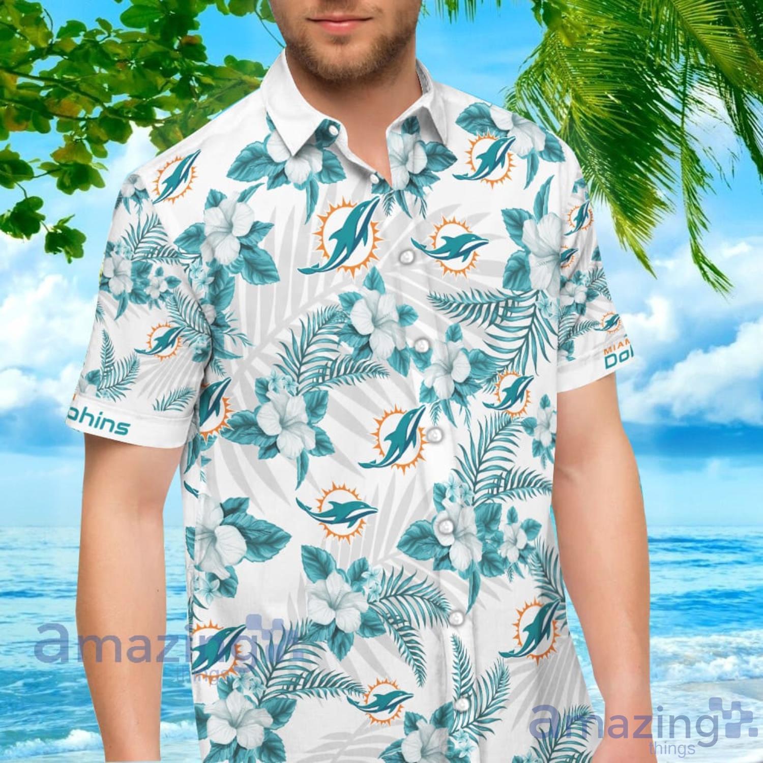 Nfl Miami Dolphins Tropical Hawaiian Shirt For Men And Women