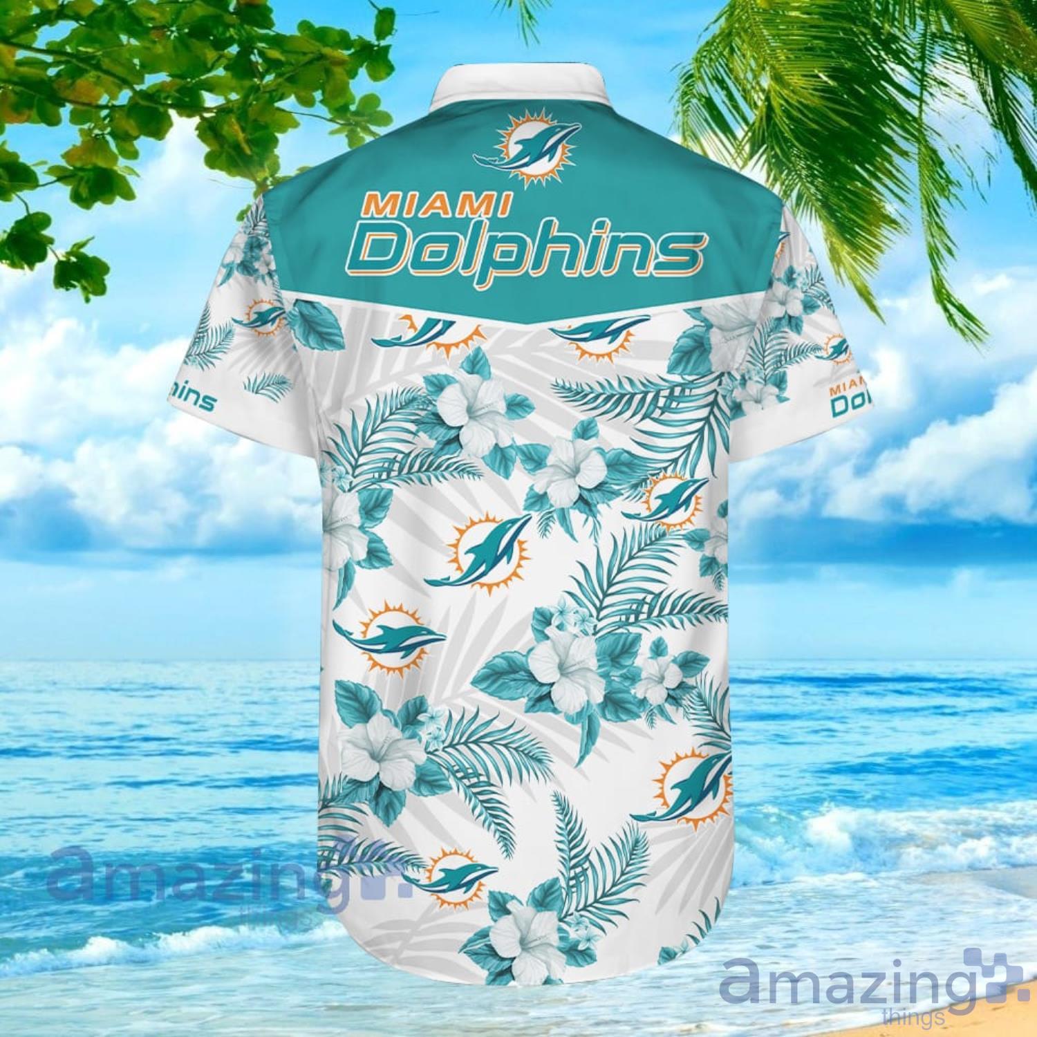 Nfl Miami Dolphins Tropical Hawaiian Shirt For Men And Women