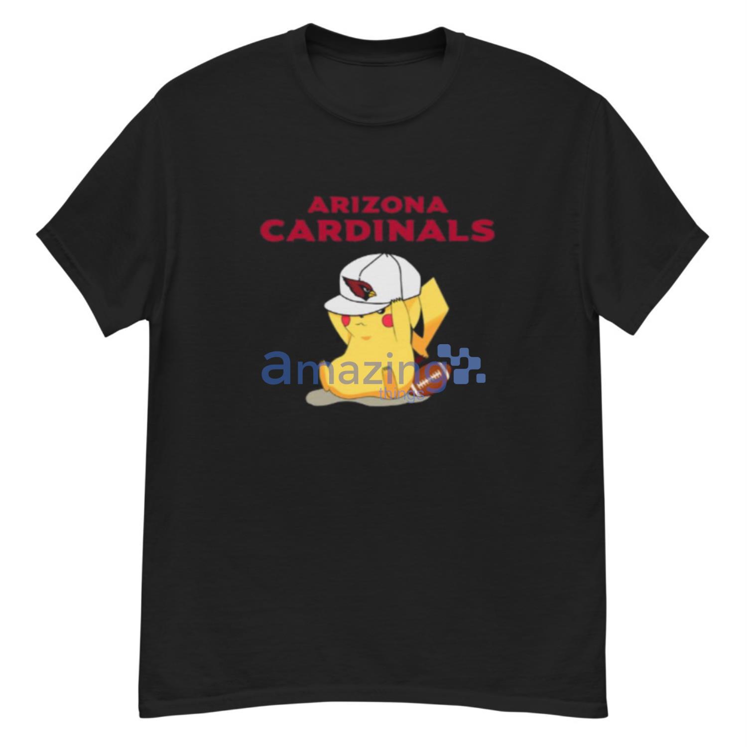 Arizona Cardinals Baseball Jersey Pikachu NFL Pokemon