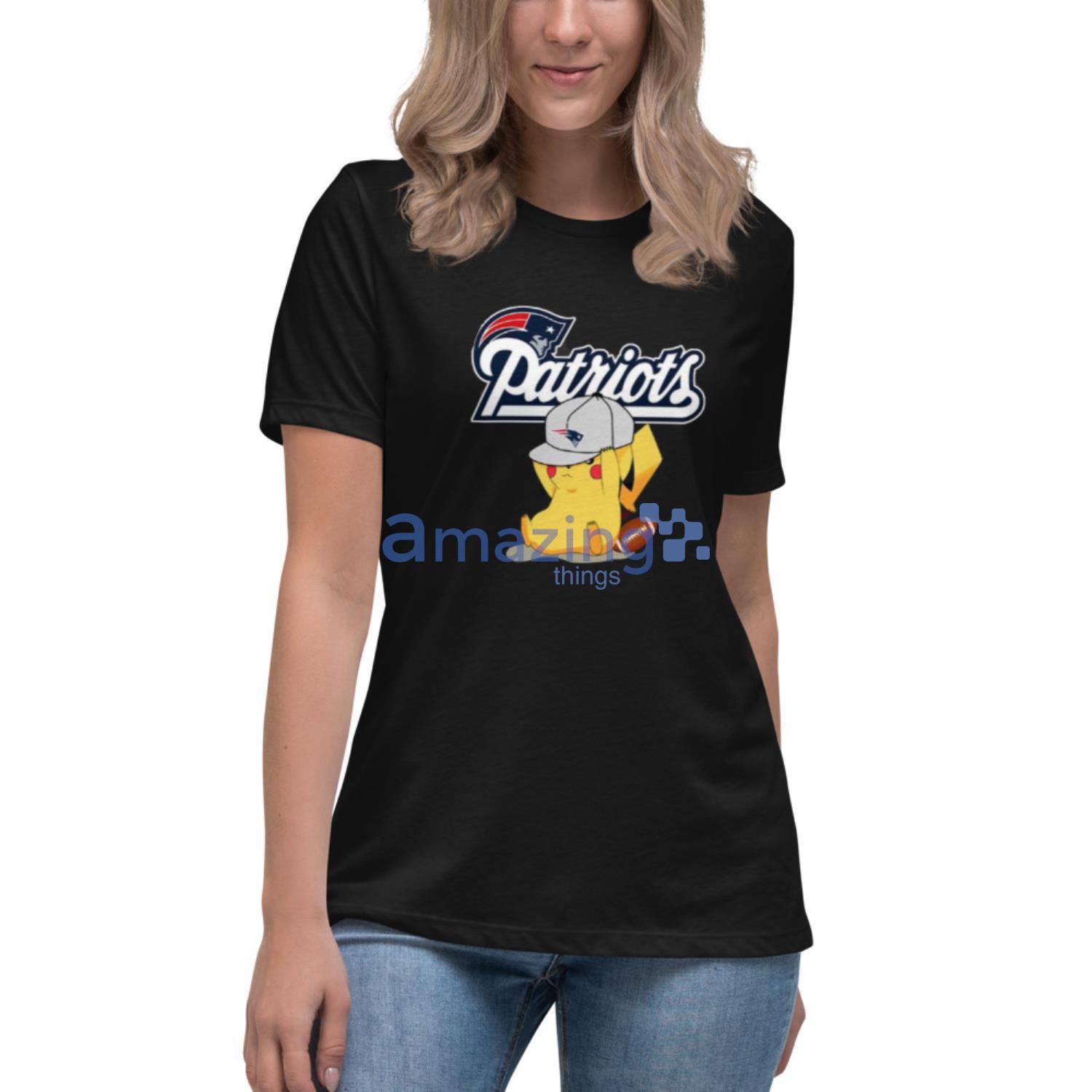 NFL Pikachu Football Sports New England Patriots T Shirt