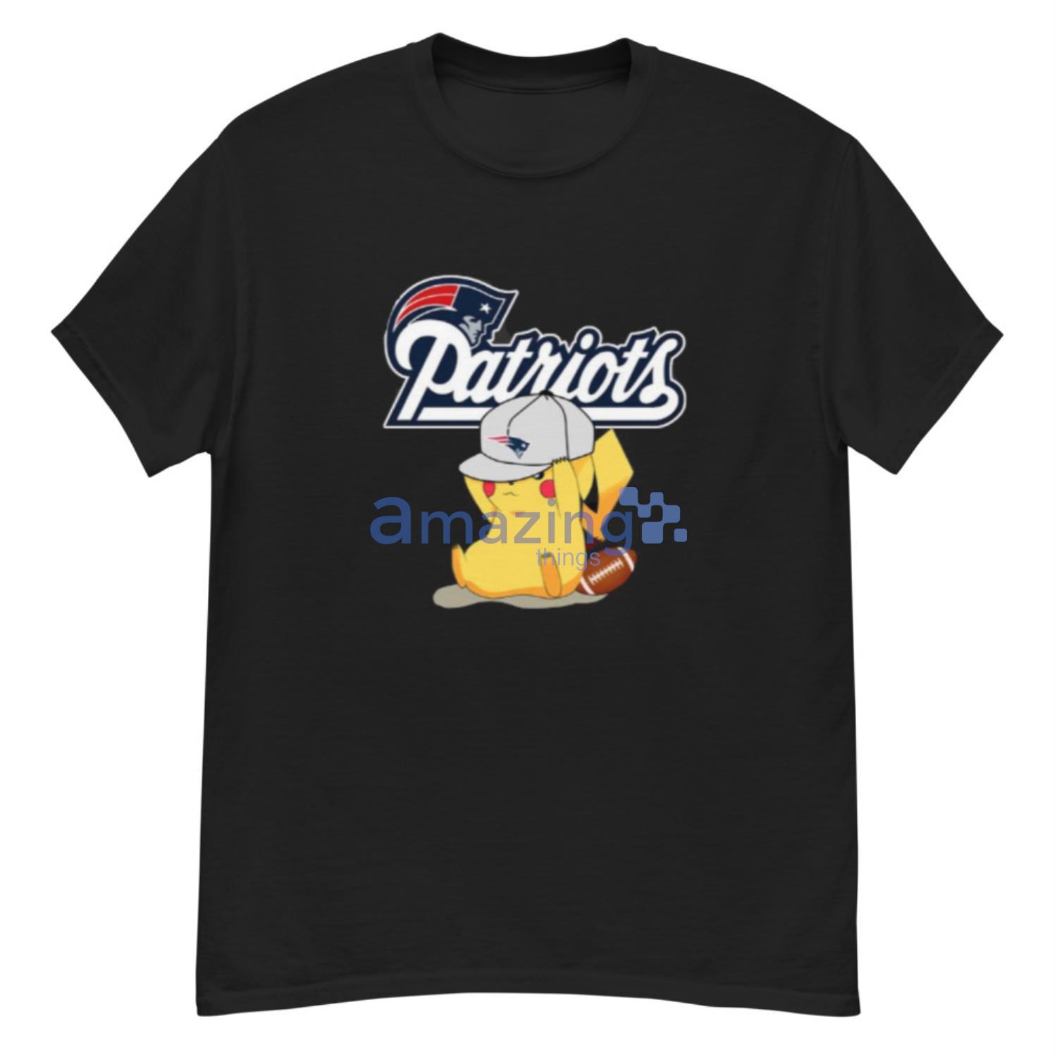 Vintage Logo 7 Printed T-shirt New England Patriots,Color:Red,Size:XL