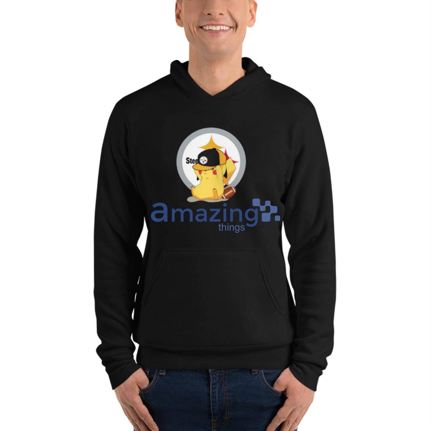 NFL Pikachu Football Sports Pittsburgh Steelers Hoodie