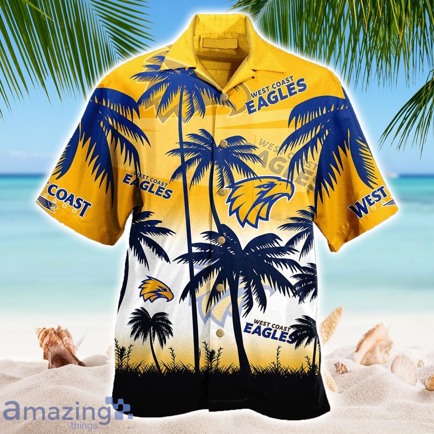 NFL Westcoast The Eagles football club Hawaiian Shirt - NFL Westcoast The Eagles football club Hawaiian Shirt