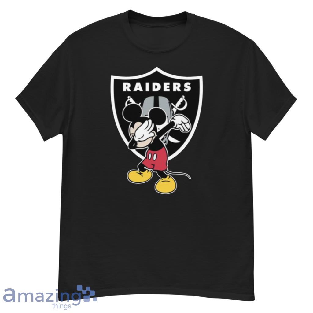 Oakland Raiders NFL Football Dabbing Mickey Disney Sports fOr Fans T Shirt image Oakland Raiders NFL Football Dabbing Mickey Disney Sports fOr Fans T Shirt - G500 Men’s Classic T-Shirt