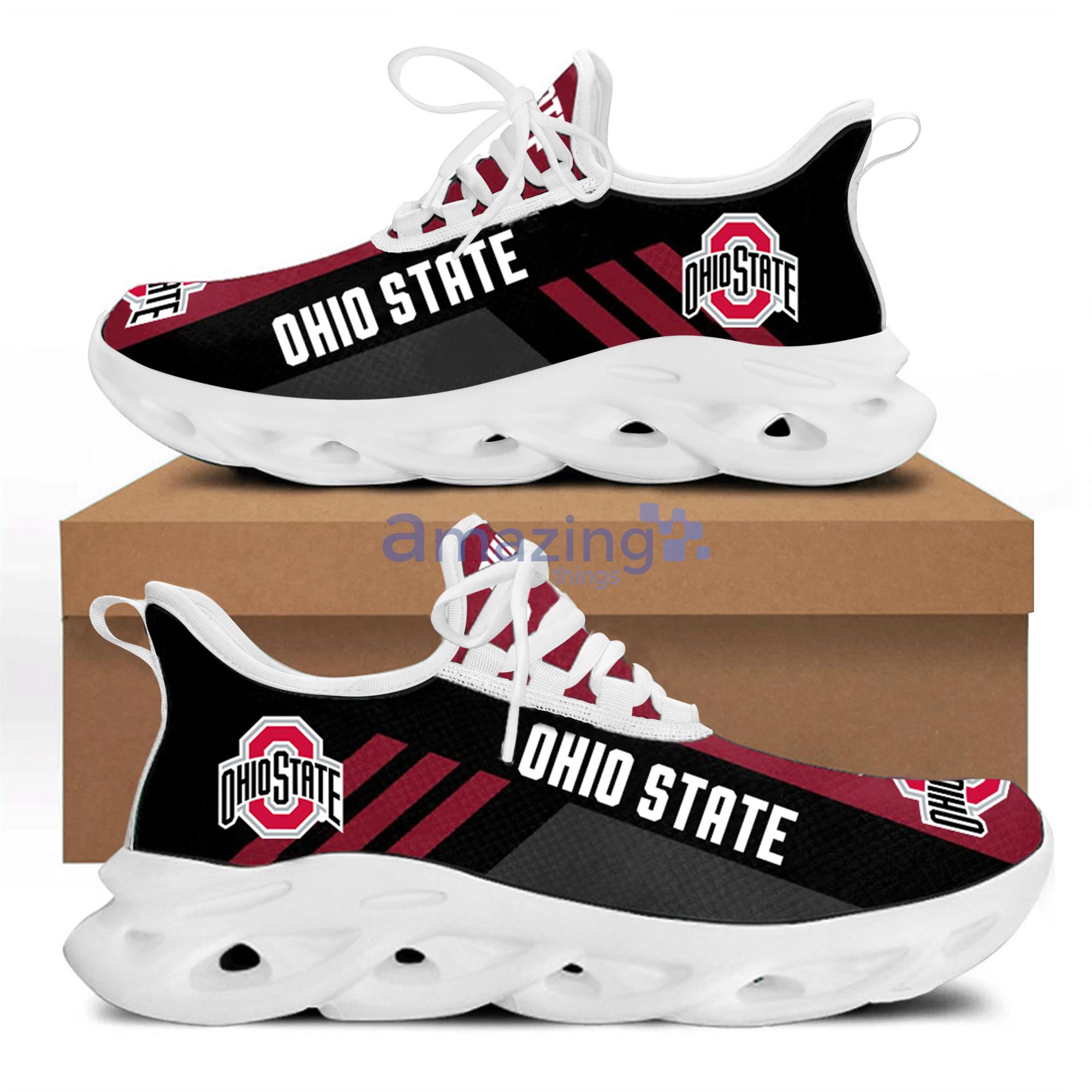 Ohio Buckeyes Max Soul Sneaker Running Shoes For Fans Product Photo 1