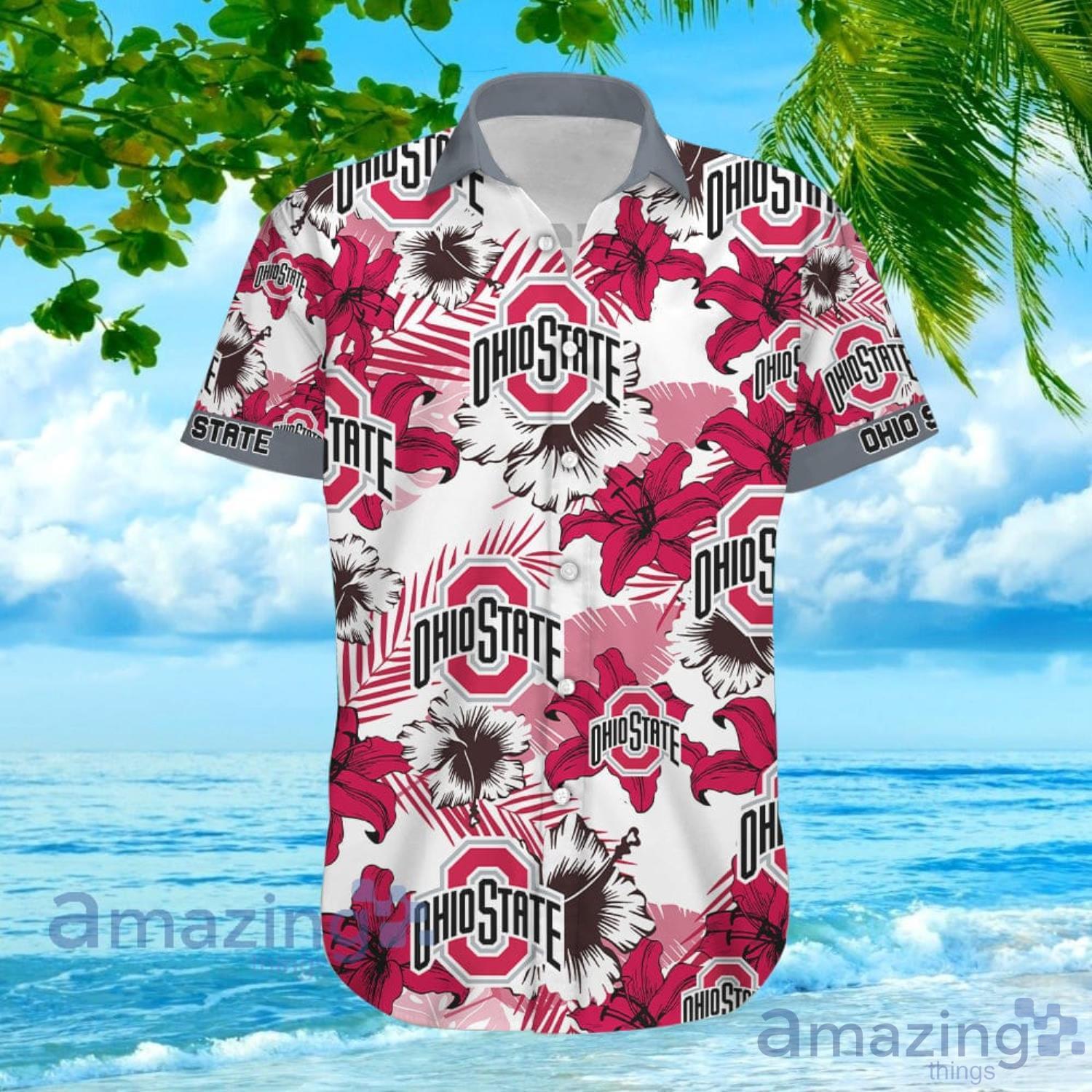 Ohio State Shirt Ohio State Hawaiian Shirt And Shorts Ohio State