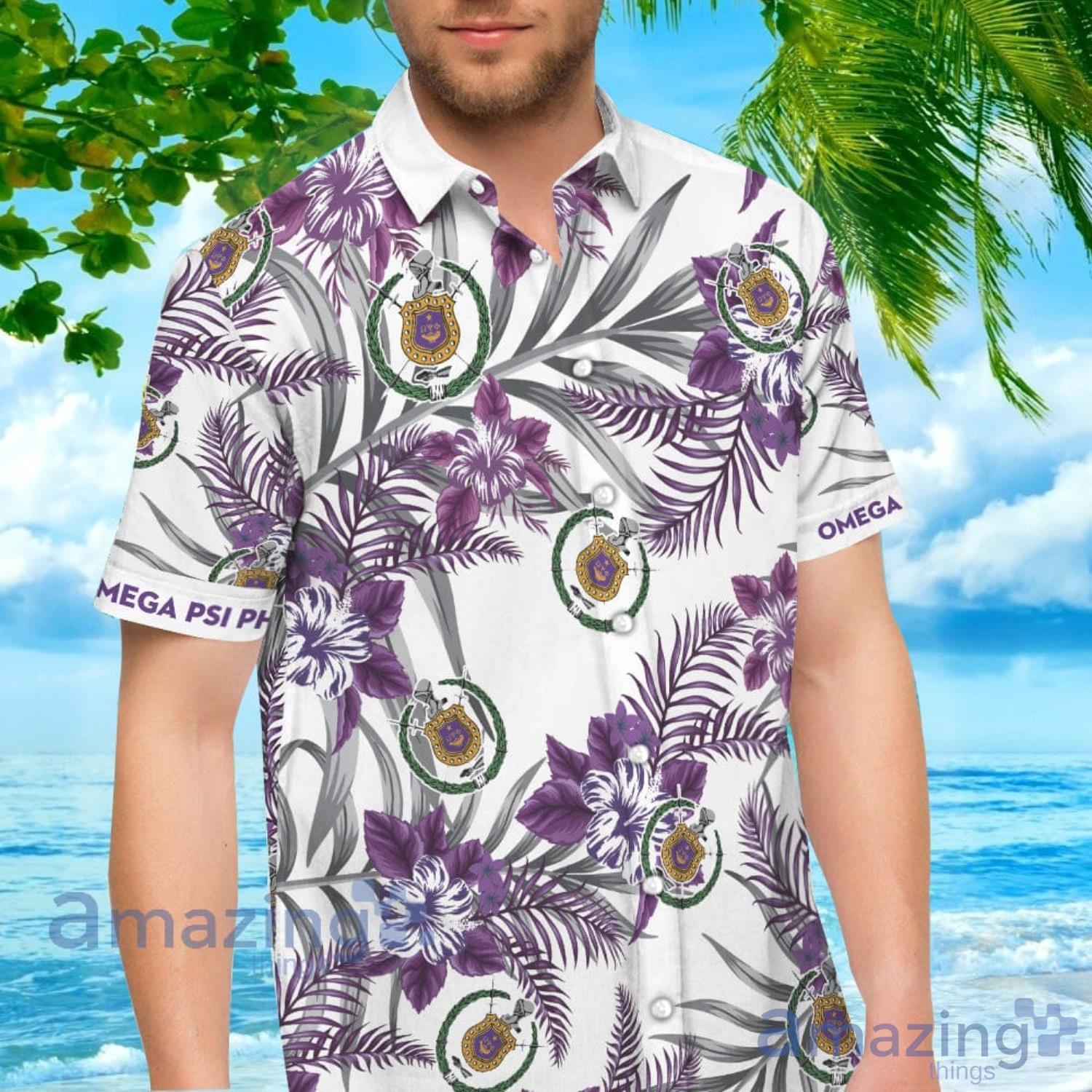 Omega Psi Phi Hawaiian Shirt For Men And Women