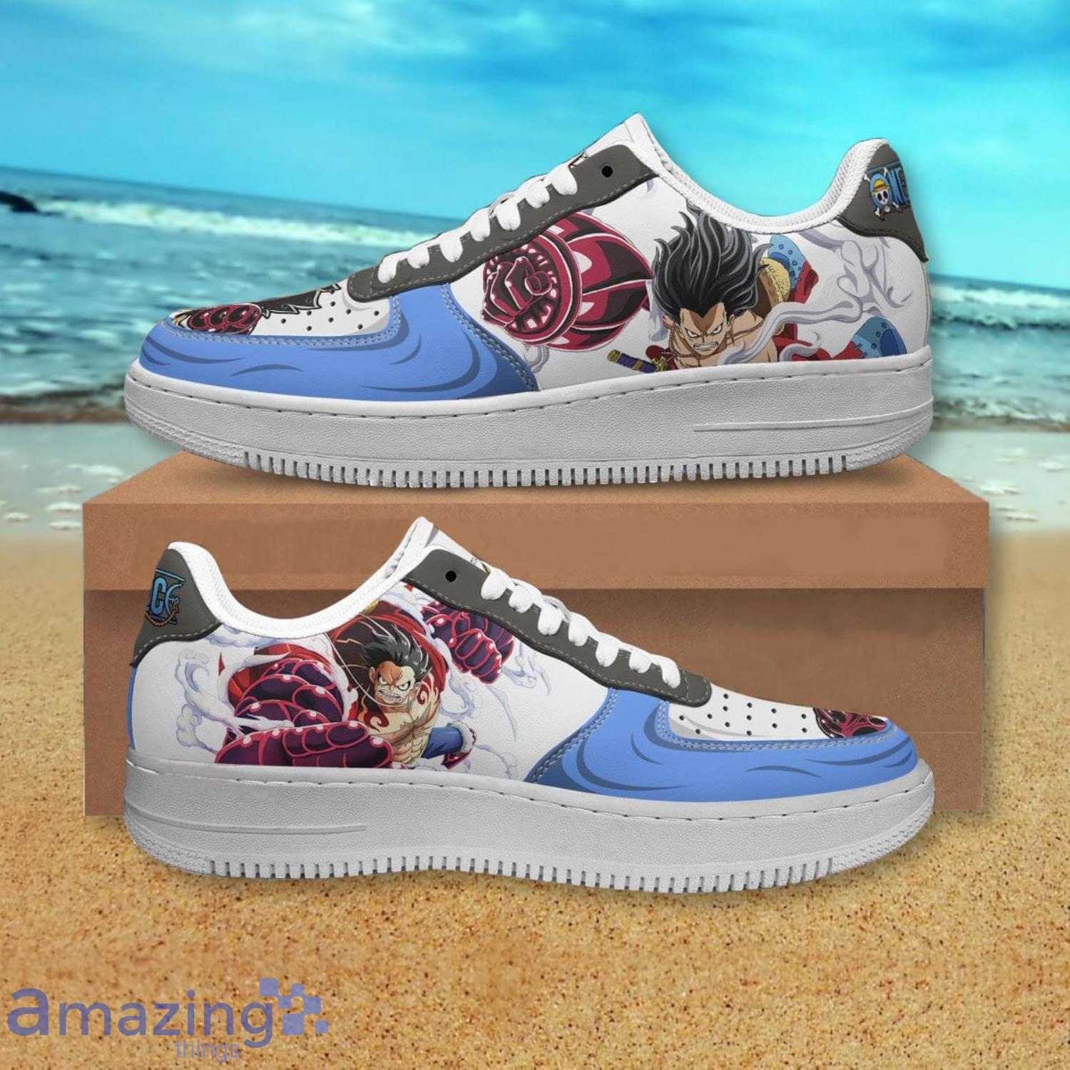 Luffy Gear 4 Jordan 13 Shoes One Piece Custom Shoes - Official One