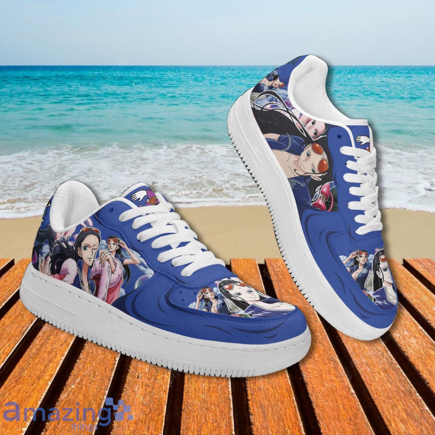 One Piece Nico Robin Air Force Shoes Gift For Anime's Fans image One Piece Nico Robin Air Force Shoes Gift For Anime's Fans
