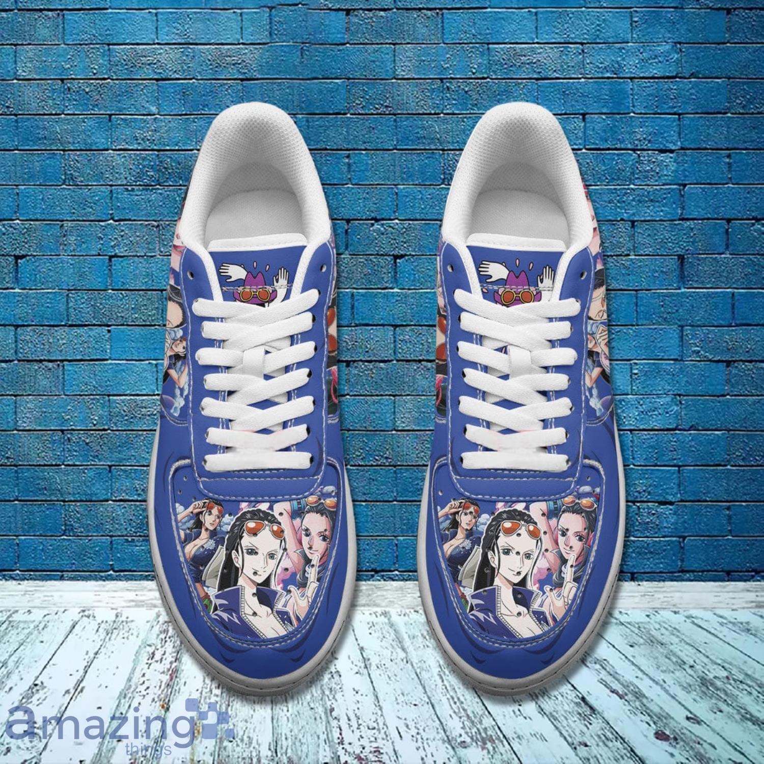 One Piece Nico Robin Air Force Shoes Gift For Anime's Fans image One Piece Nico Robin Air Force Shoes Gift For Animes Fans Product Photo 3