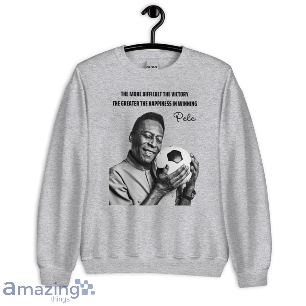 Pele Legend Soccer Brasil T Shirt image Pele Legend Soccer Brasil T-Shirt - Unisex Heavy Blend Crewneck Sweatshirt