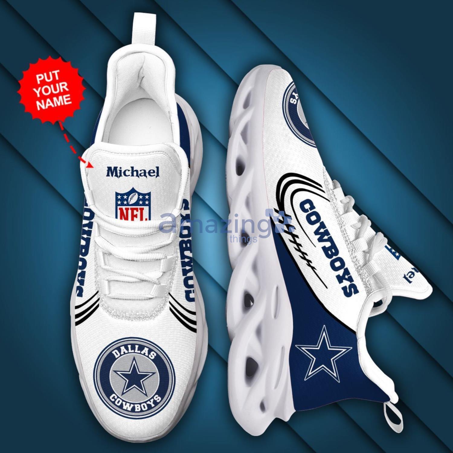 Dallas Cowboys Cool 3D Max Soul Shoes For Men And Women