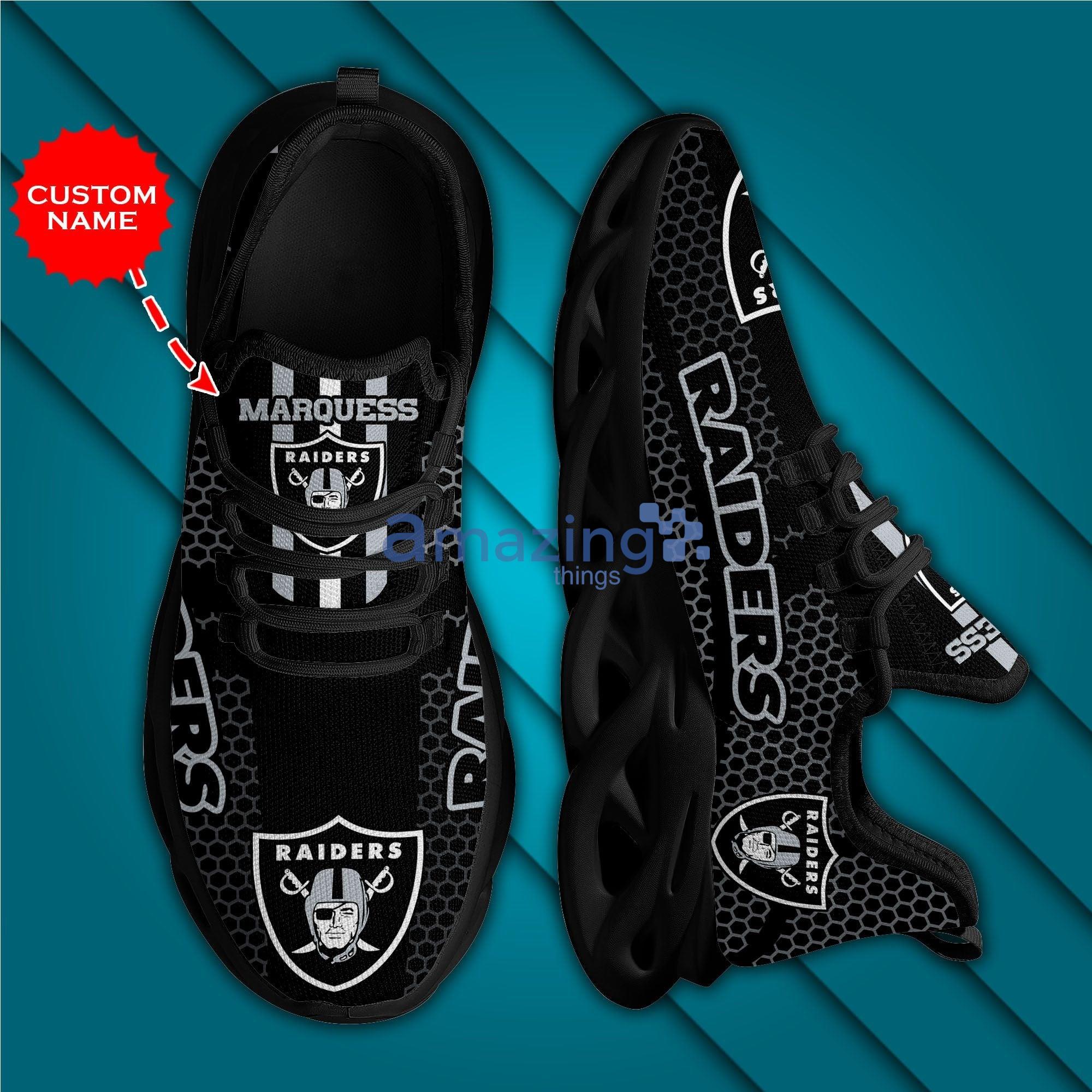 UP TO 20% OFF] Personalized Las Vegas Raiders Raider Nation Max Soul Shoes