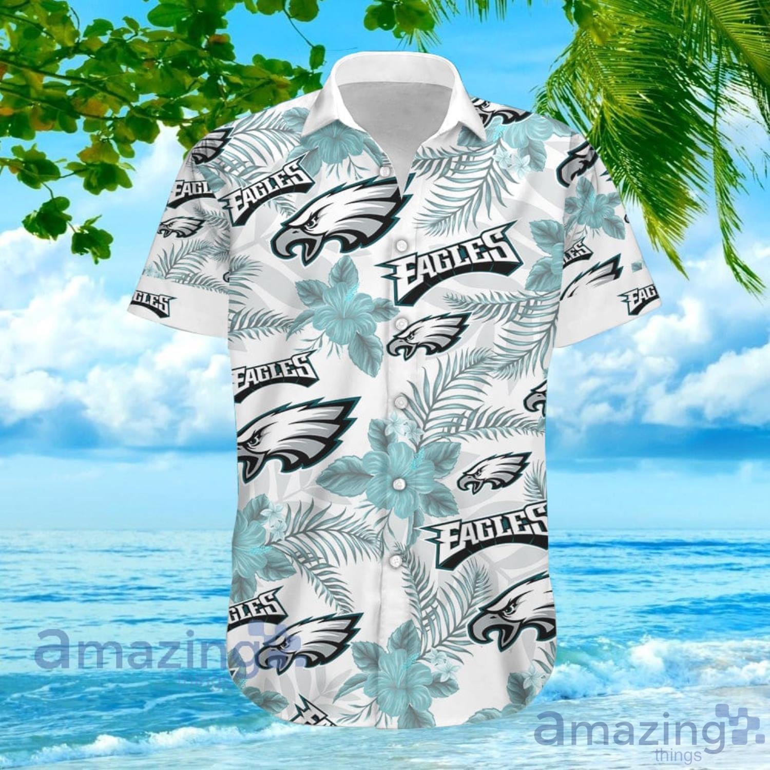 Custom Name Philadelphia Eagles NFL Summer Customized Hawaiian Shirt For  Men And Women - T-shirts Low Price