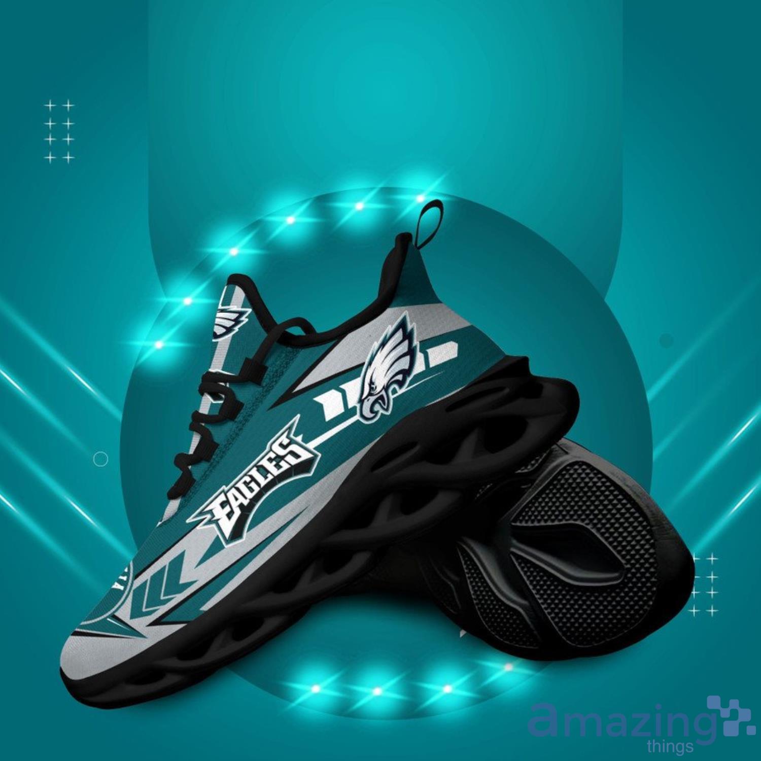 Philadelphia Eagles Max Soul Sneaker Running Shoes For Fans Product Photo 1