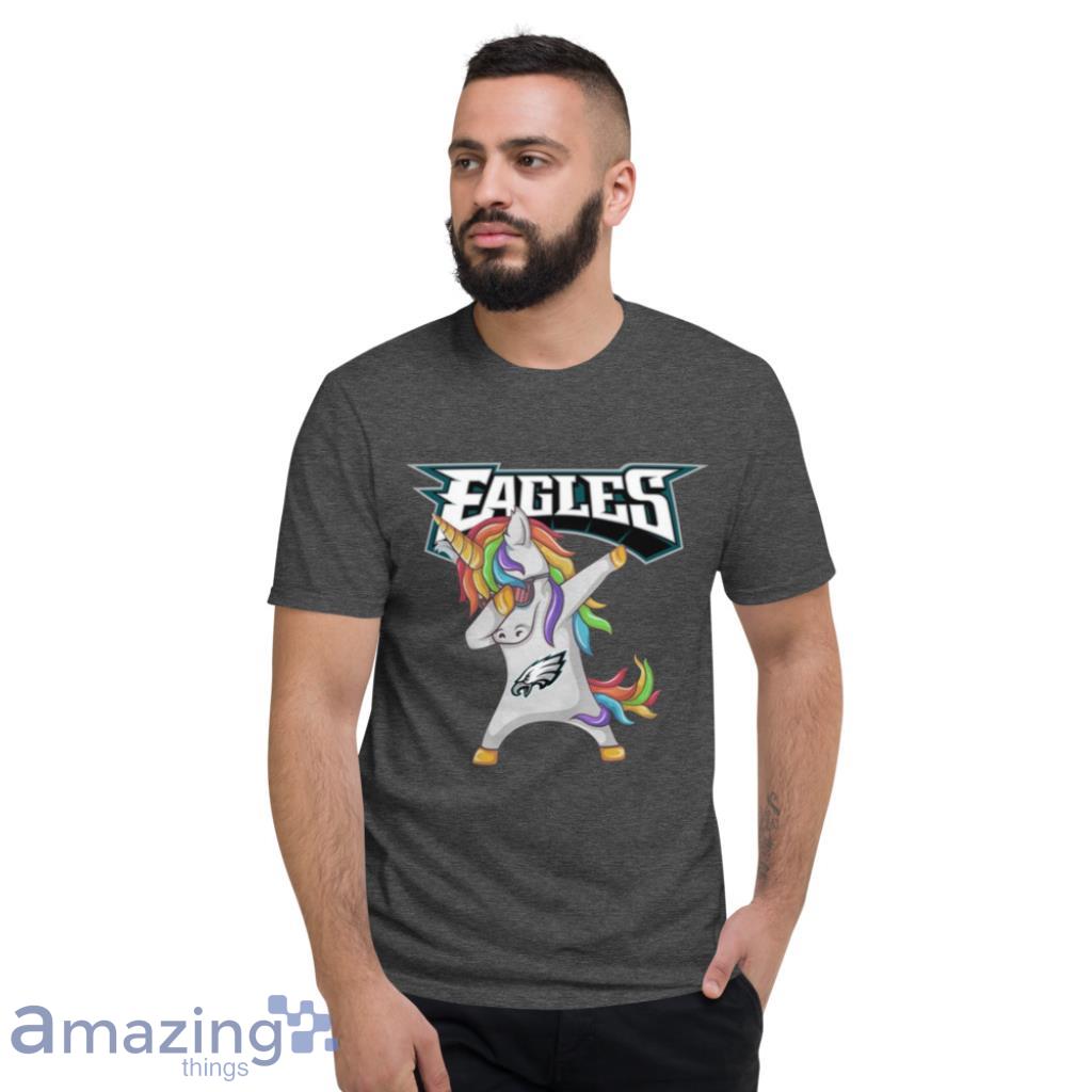 Funny Unicorn Dabbing Philadelphia Eagles Nfl Football T-shirt