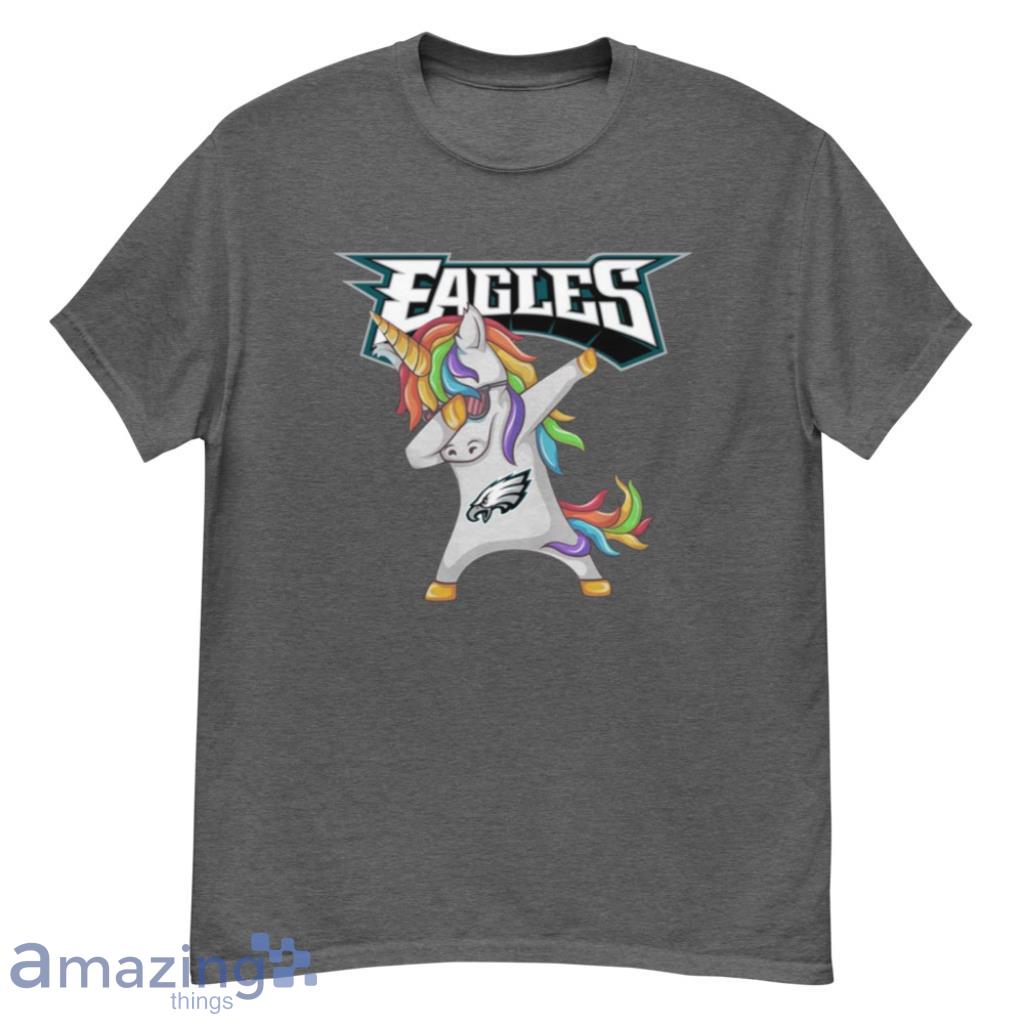 Philadelphia Eagles NFL Mens Gray Big Logo Raglan T-Shirt