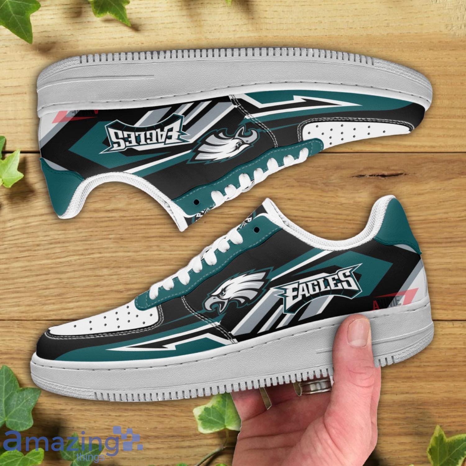 Philadelphia Eagles Mascot Logo NFL Football Custom Nike Air Force