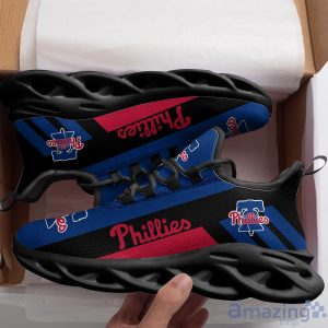 Philadelphia Phillies Max Soul Sneakers Running Shoes image Philadelphia Phillies Max Soul Sneakers Running Shoes