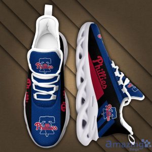 Philadelphia Phillies Max Soul Sneakers Running Shoes image Philadelphia Phillies Max Soul Sneakers Running Shoes