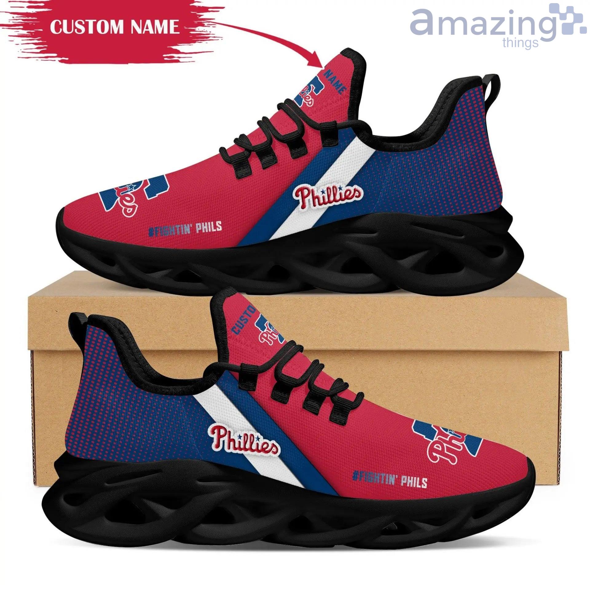 Philadelphia Phillies Team Max Soul Shoes Running Shoes For Men And Women